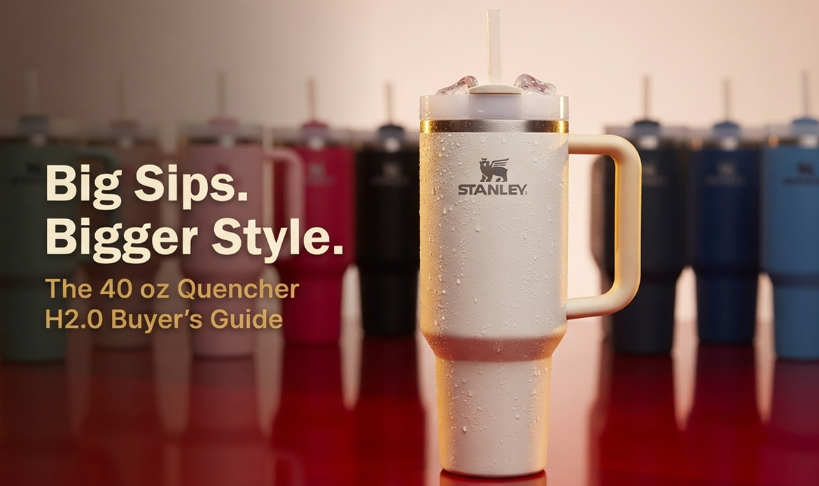 Stanley Quencher H2.0 40 oz Tumbler: Size, Colours & Buyer's Guide (UK)