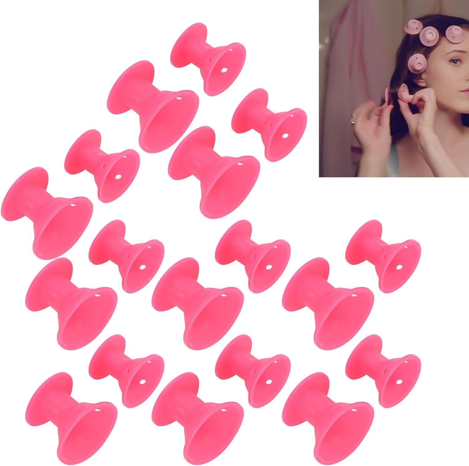 Spoolies Hair Curlers UK - 20/40PCS No Heat Silicone DIY Soft Magic Hair Curlers