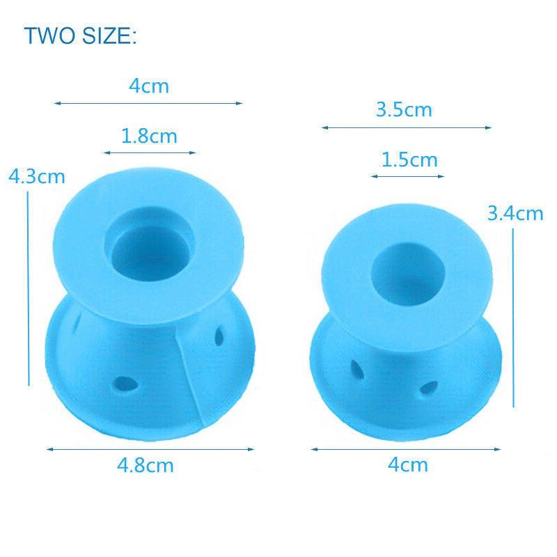 Spoolies Hair Curlers UK - 20/40PCS No Heat Silicone DIY Soft Magic Hair Curlers