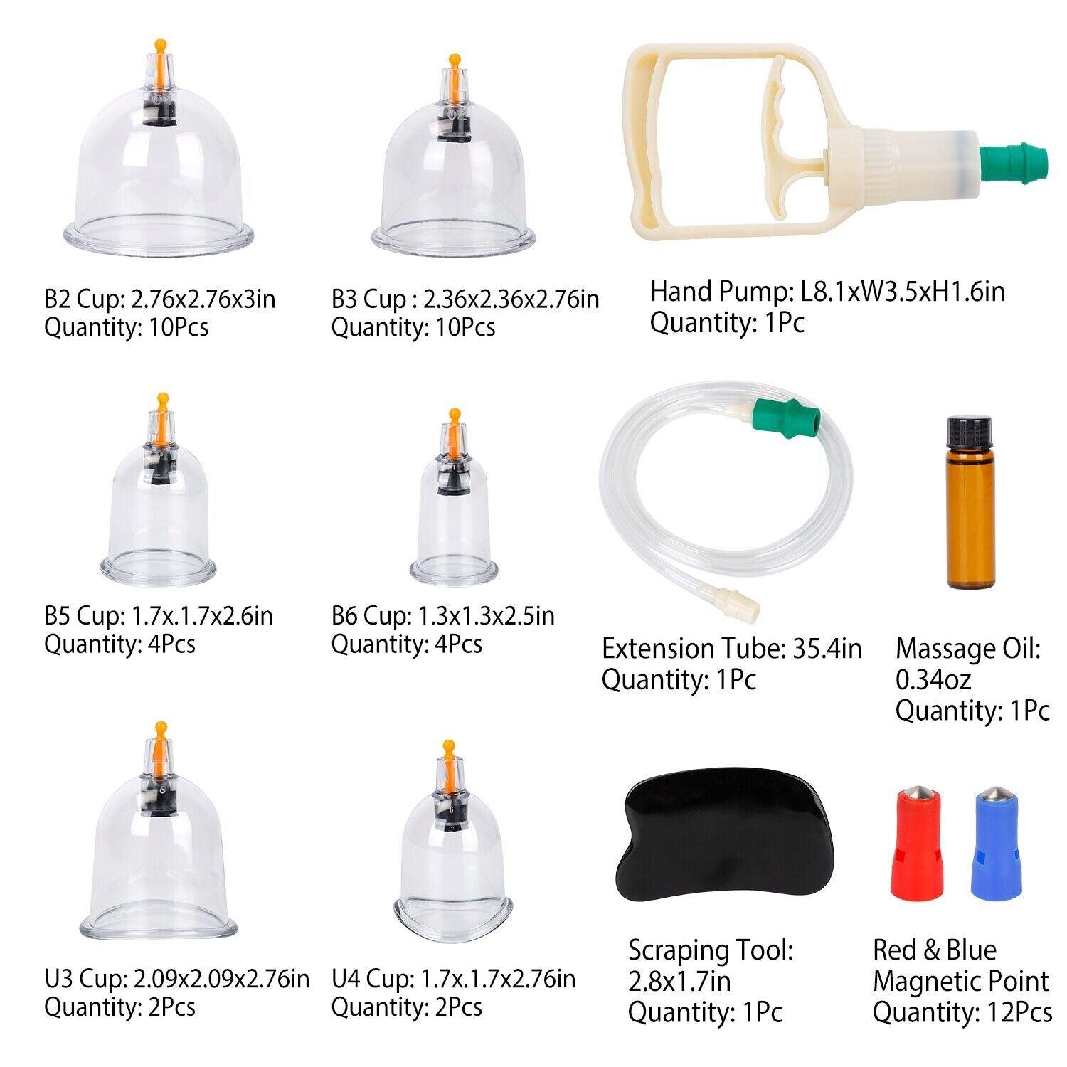 Silicone Cupping Set