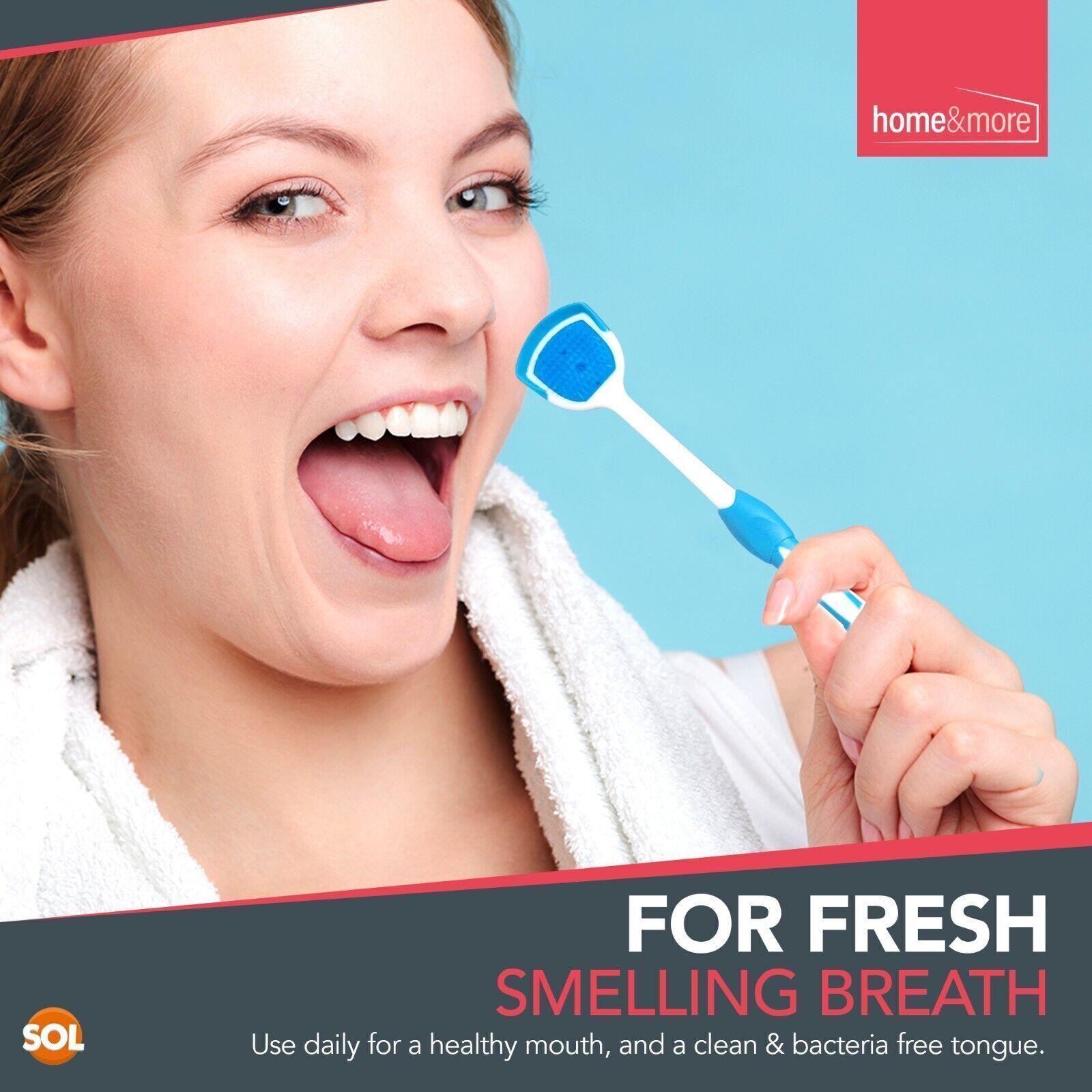 Best Tongue Scraper UK - 4pk Tongue Scraper Tounge Brush Cleaning Cleaner