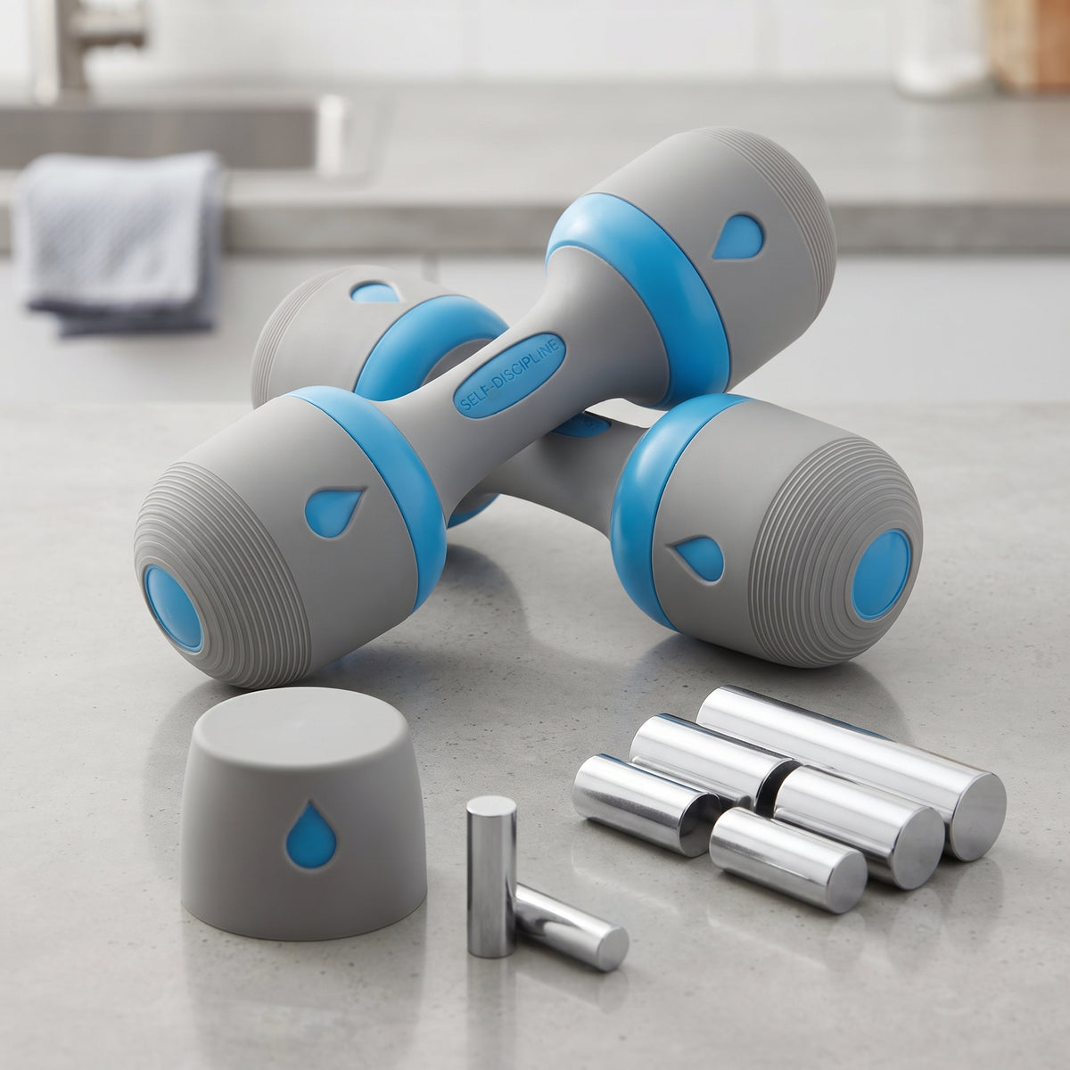 5 in 1 dumbbell set