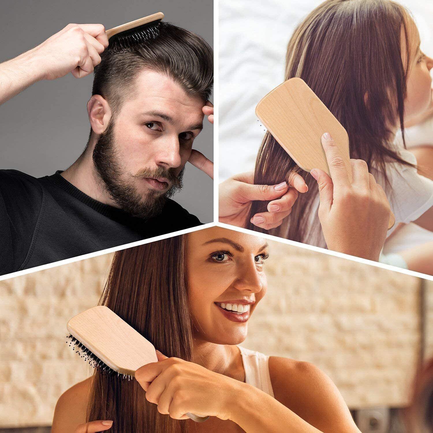 Luxury Hair Brush Set - 5pk Hair Brush Set for Women