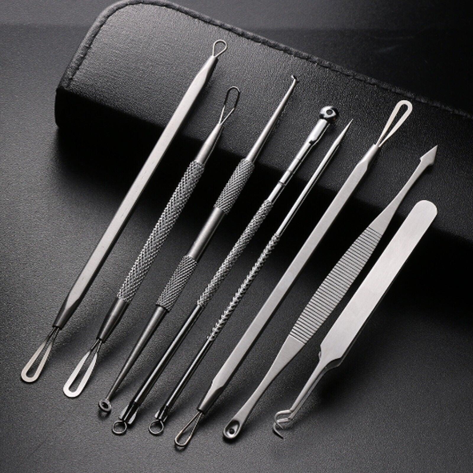 Blackhead Remover Needle - Pimple Blemish Comedone Extractor Tweezer Tool