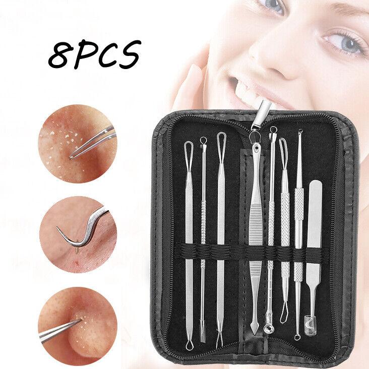 Blackhead Remover Needle - Pimple Blemish Comedone Extractor Tweezer Tool