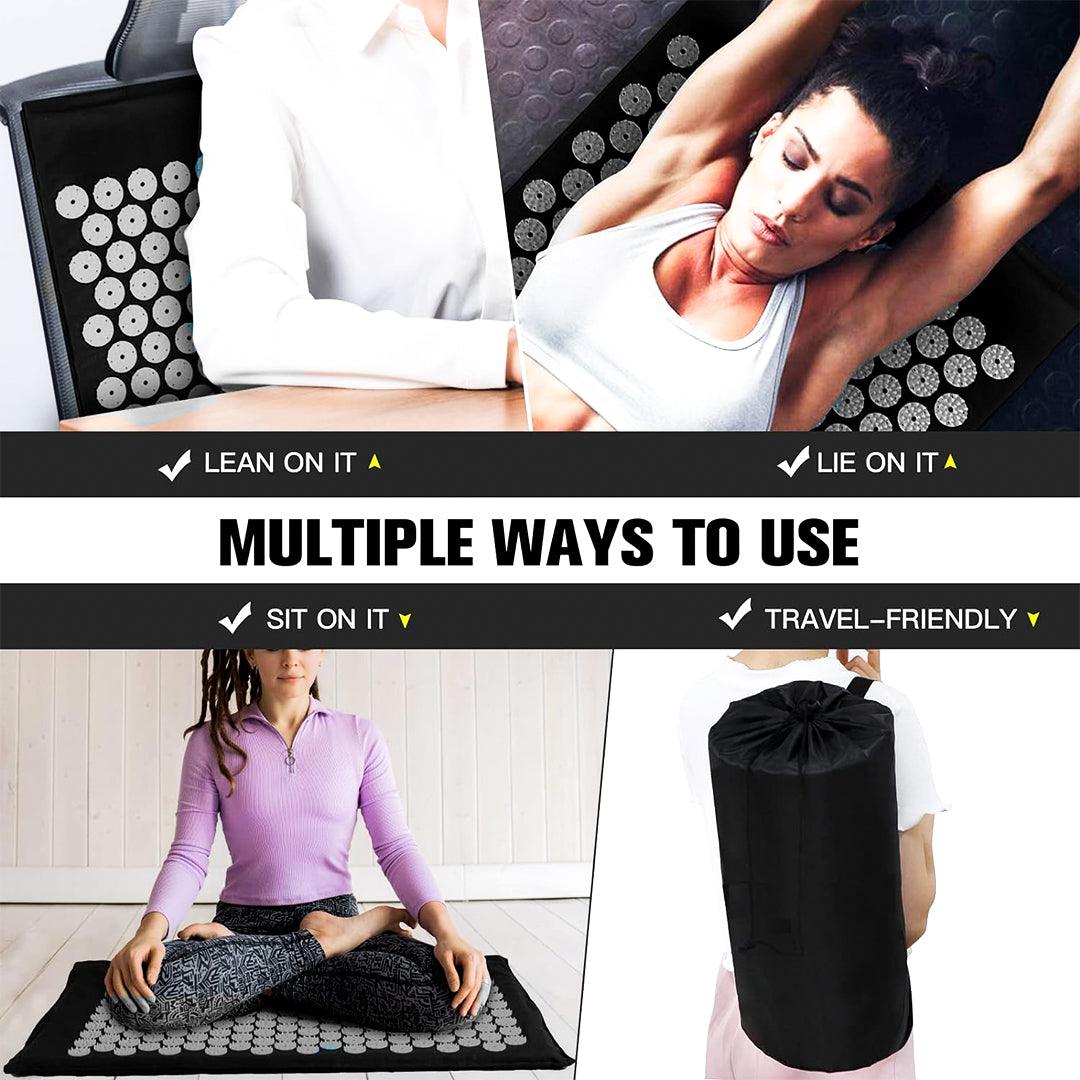 Acupressure Mat & Pillow Set
