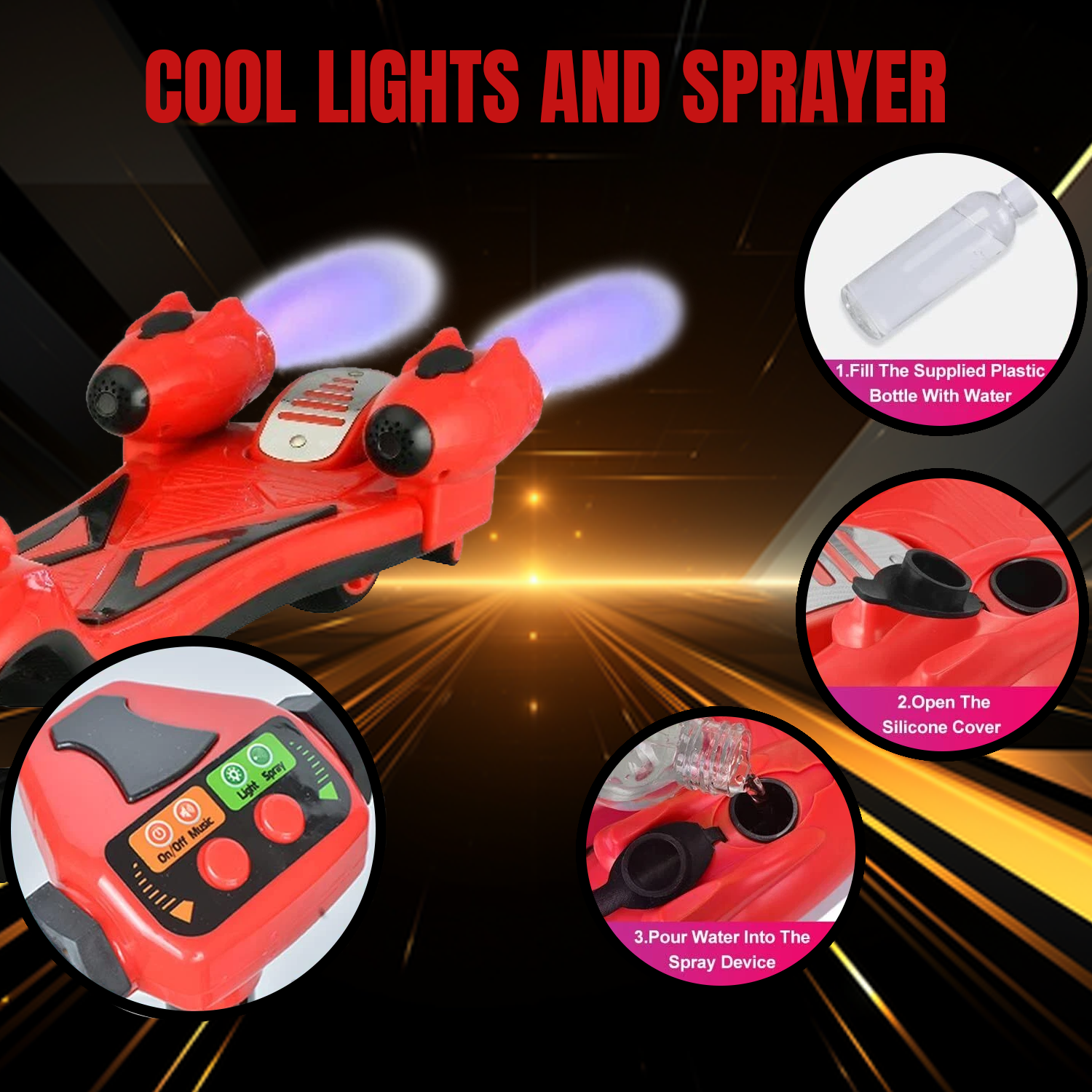 Adjustable handlebar scooter for boys and girls