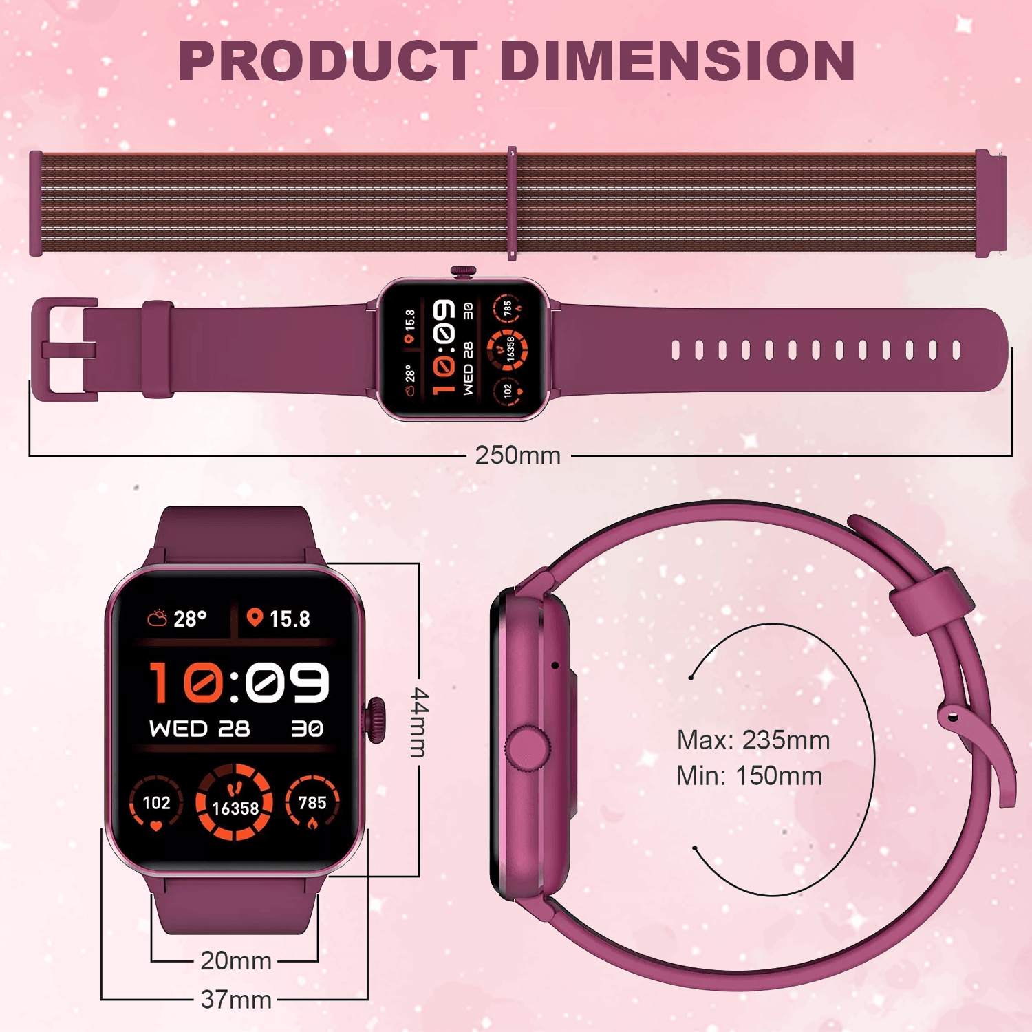 Affordable fitness tracker watch