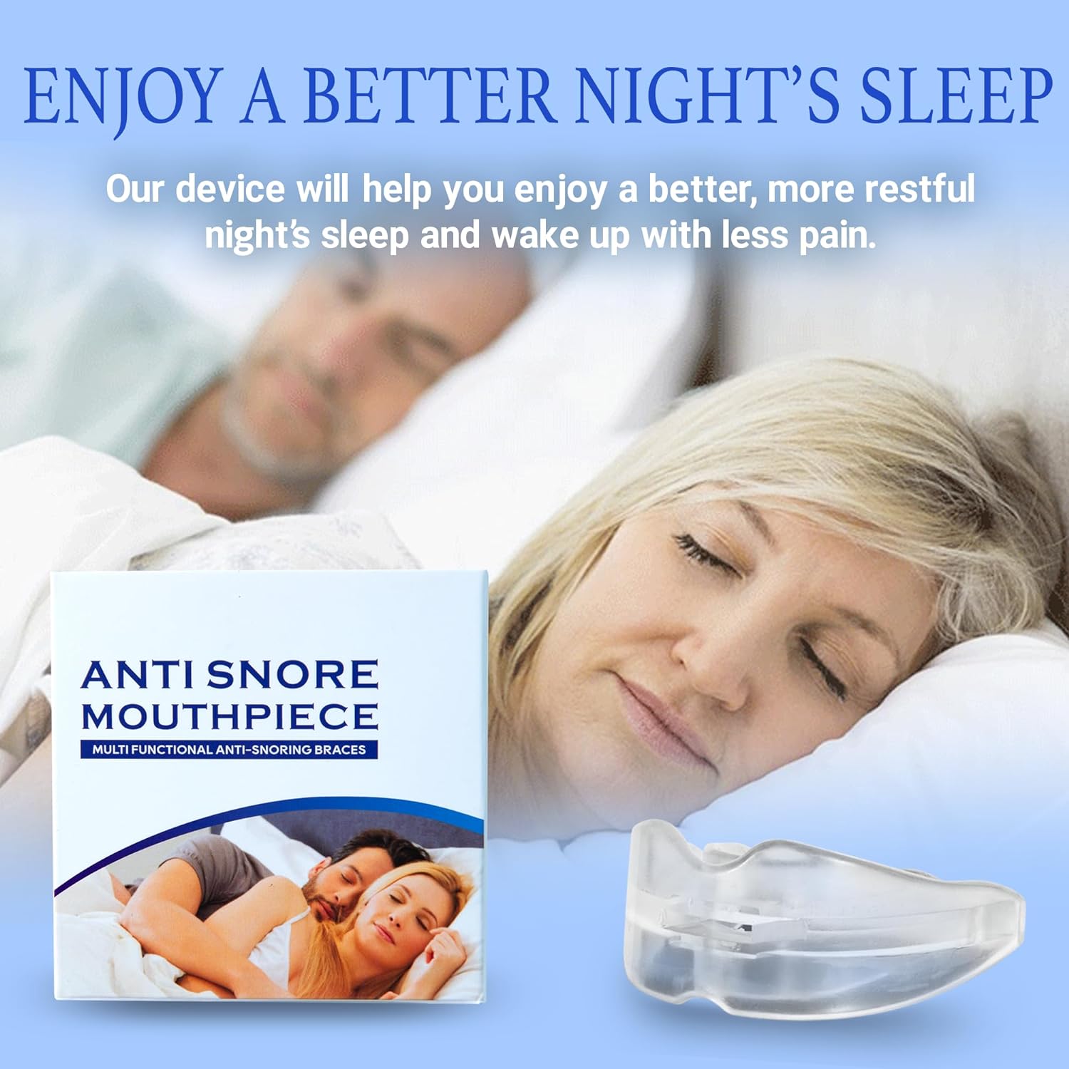 	 anti snoring pillow