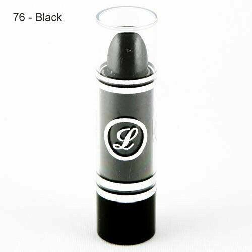 Best Black Lipstick UK - Ebony Goth Punk Emo Vampire Witch HALLOWEEN