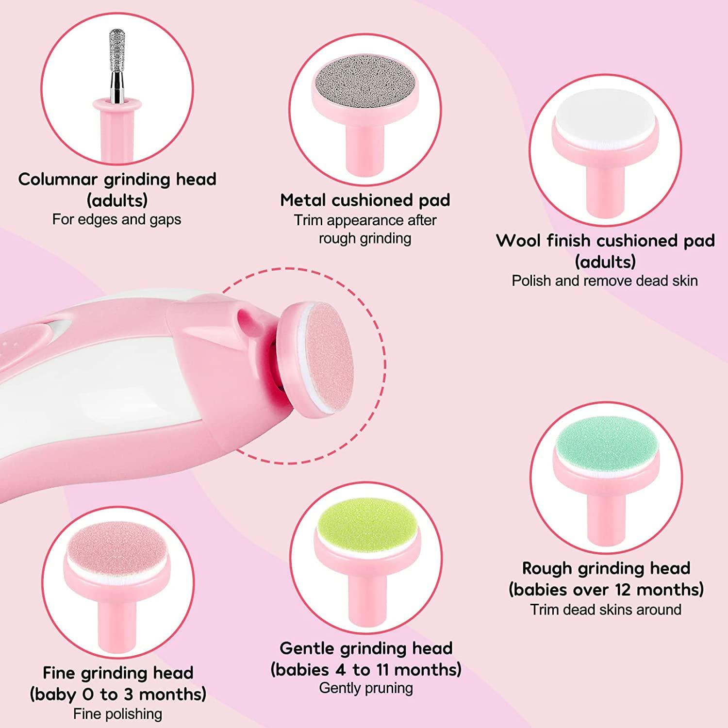 Electric Nail Trimmers - Baby Nail File Kit Clippers
