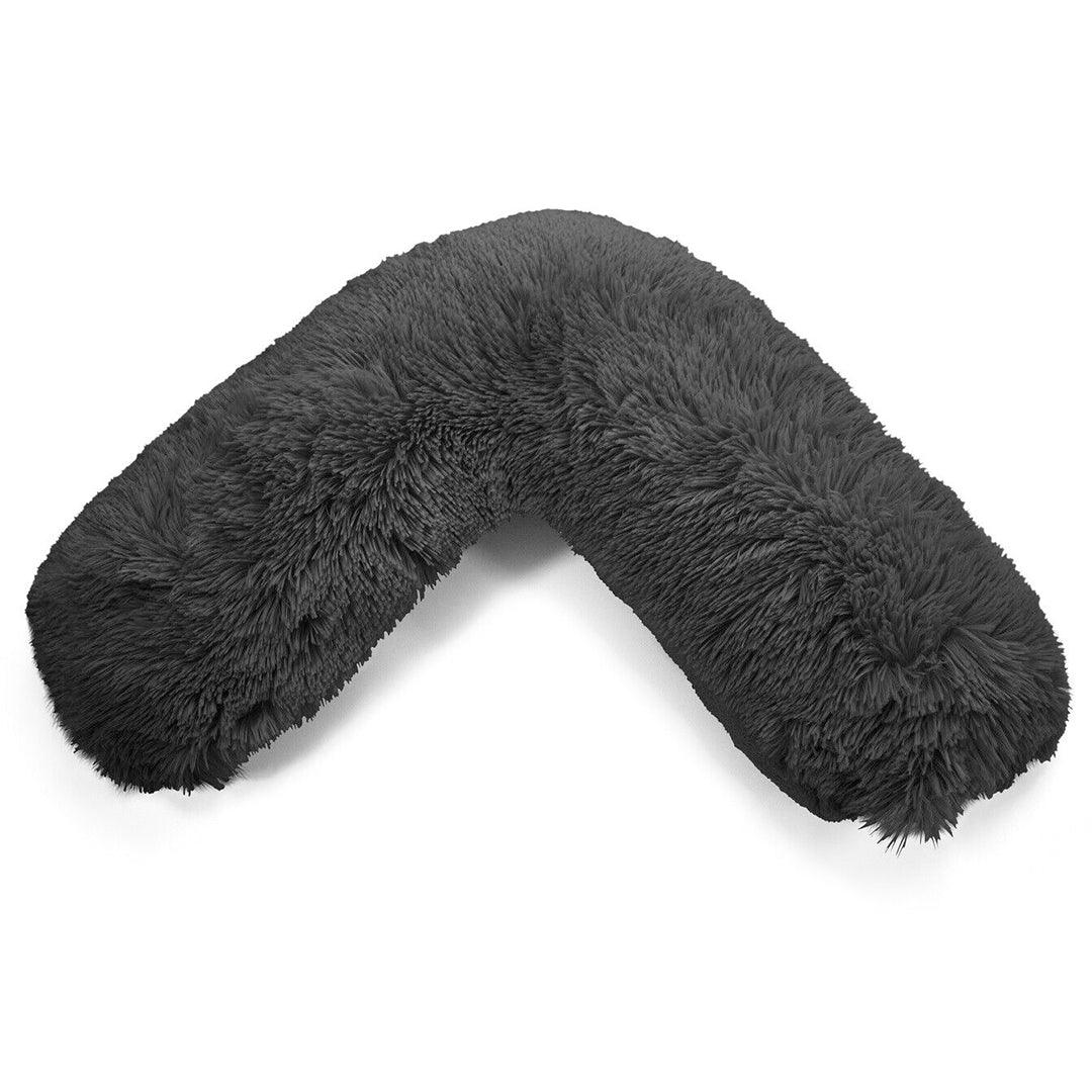Black Teddy V Shaped Pillow Case