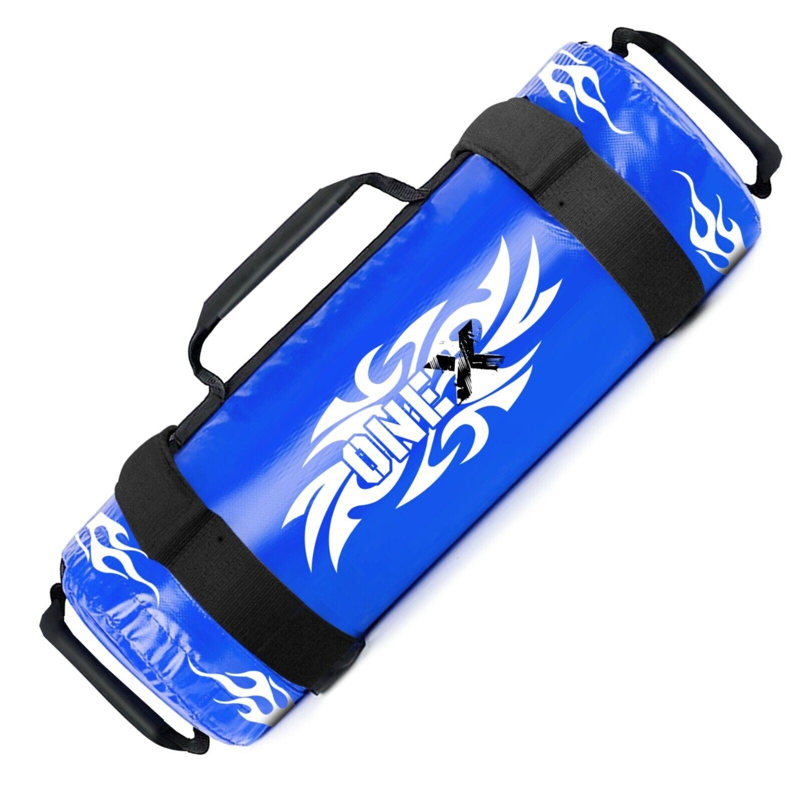 Blue weighted sand bag