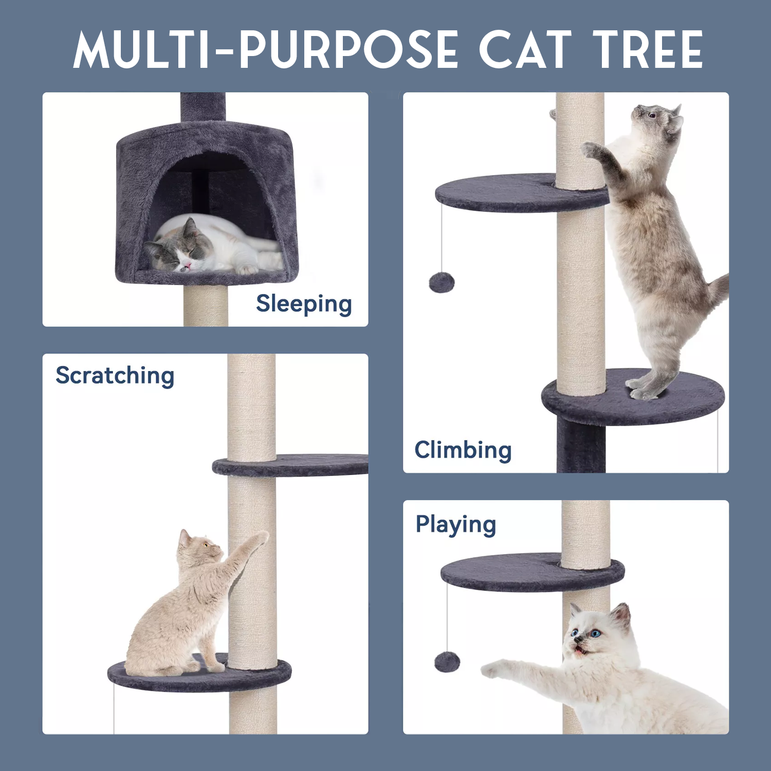 Cat Scratching Tower