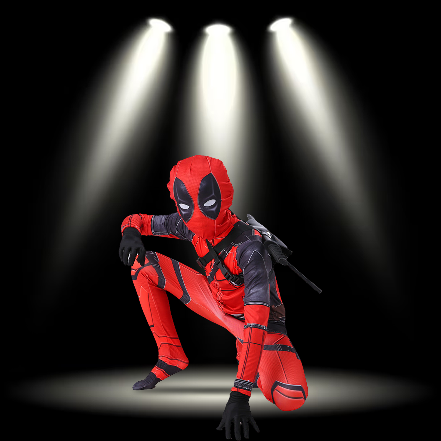 Children’s Deadpool jumpsuit Halloween outfit