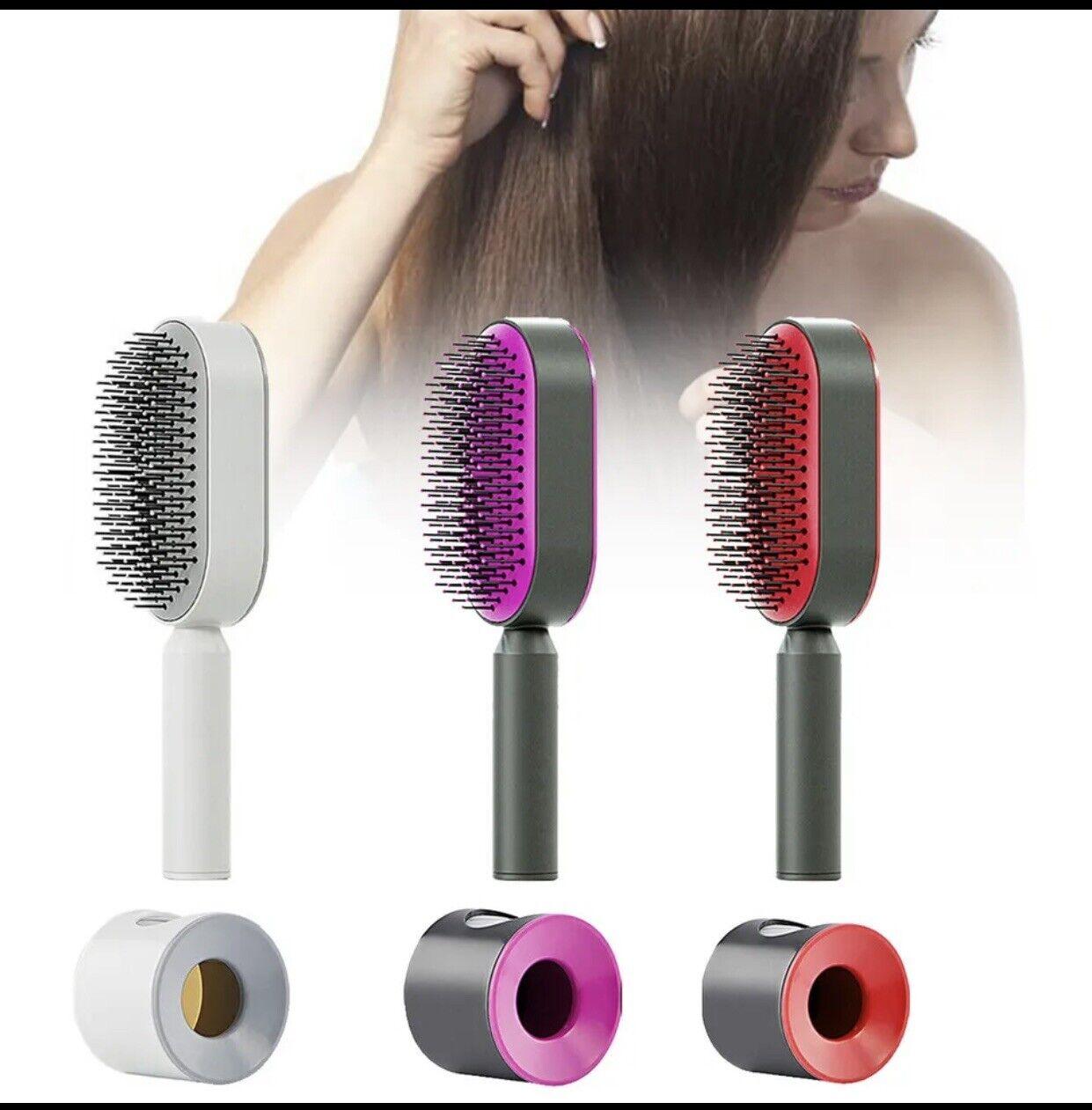 Comfortable Self-cleaning Hair Brush
