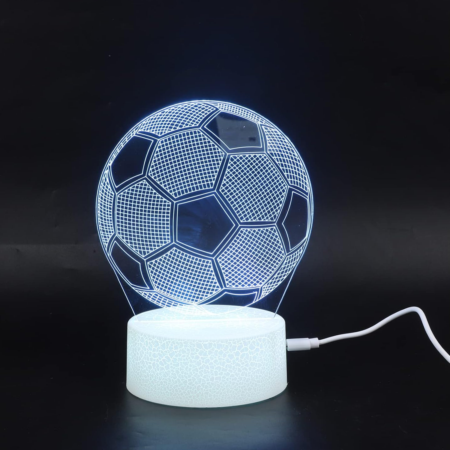 Creative night light with 3D effect