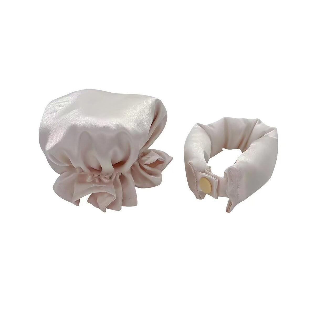 Silk Heatless Hair Curlers - Curler Satin Rollers Set Heatless Curling Hood