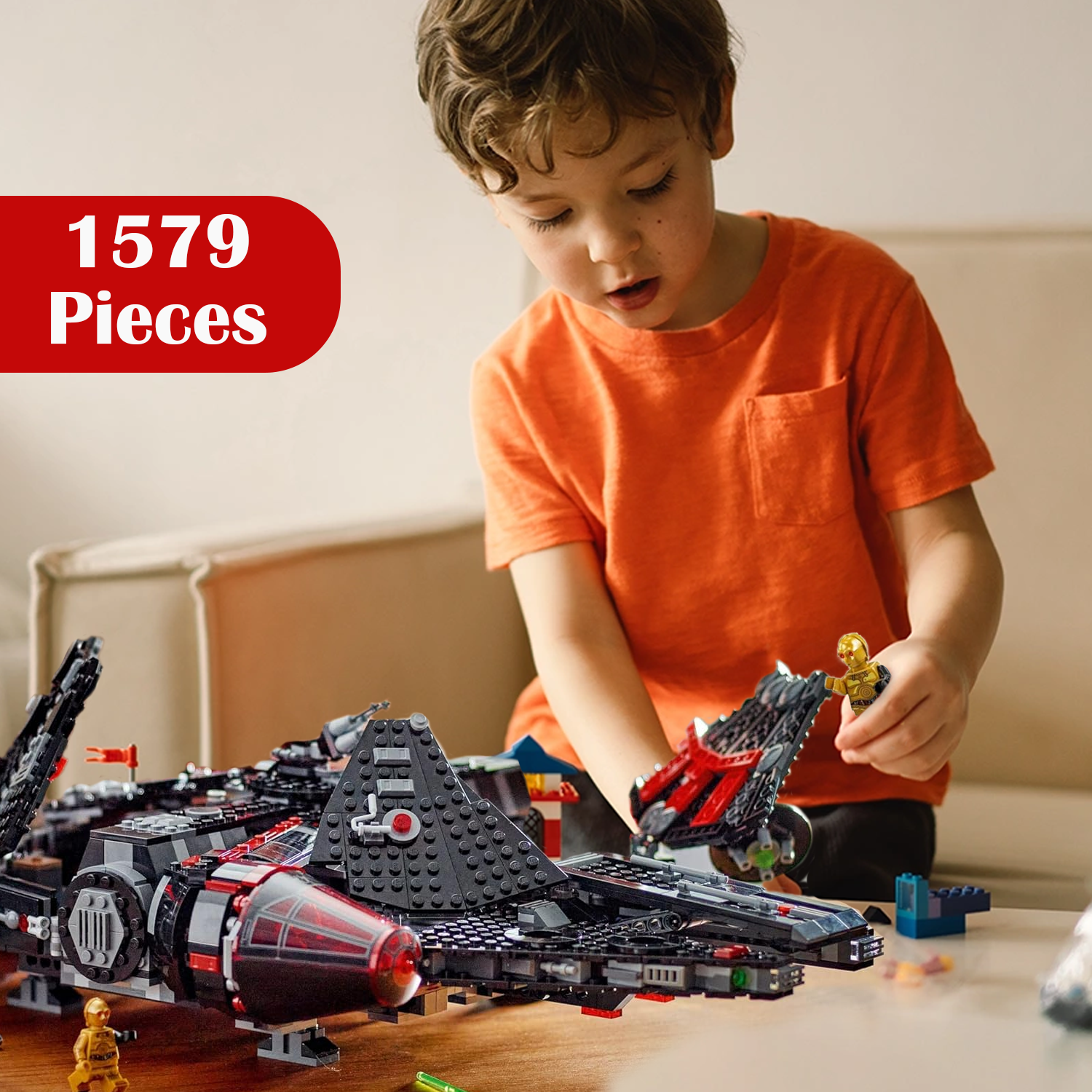 Dark Millennium Falcon model for collectors