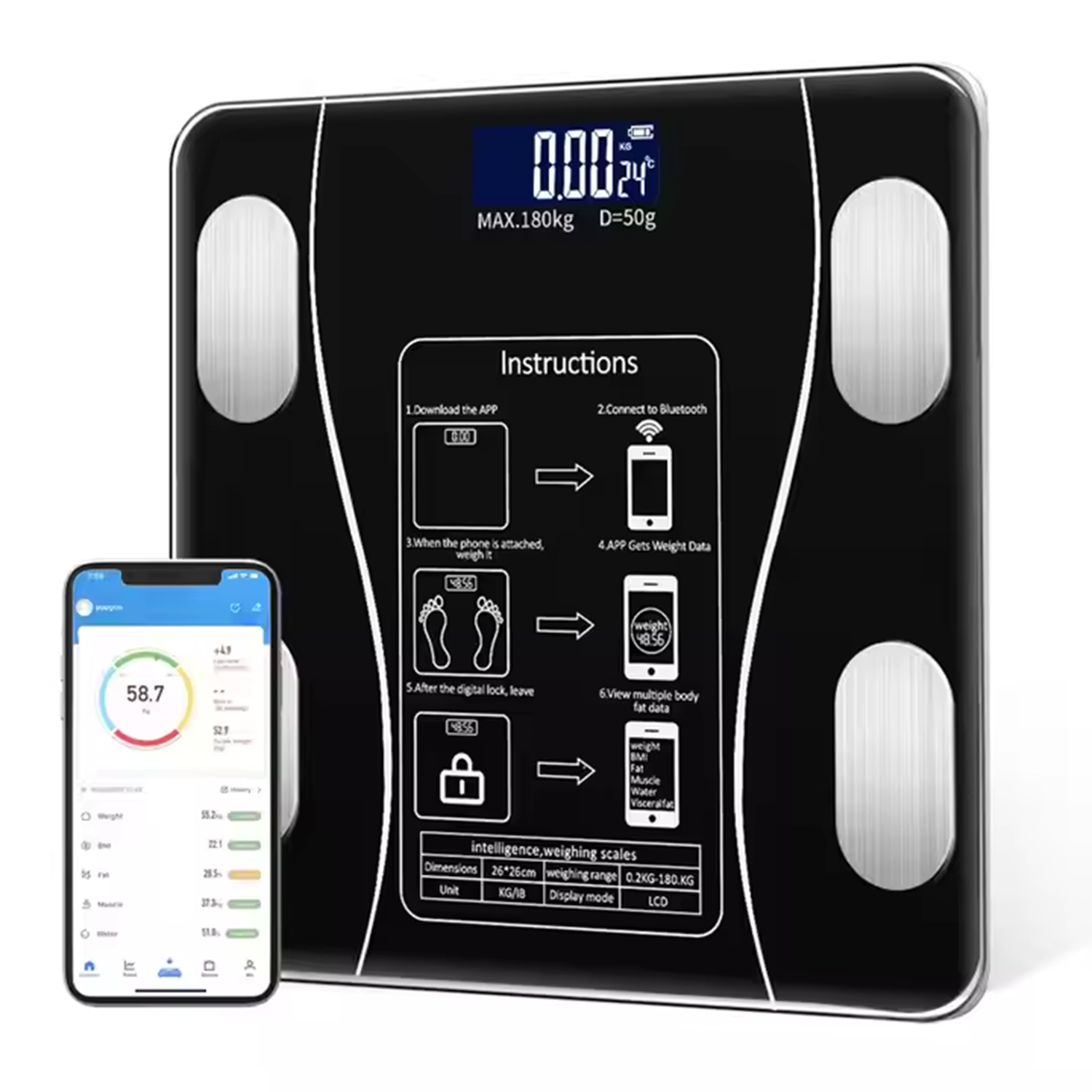 Digital Scales Bathroom