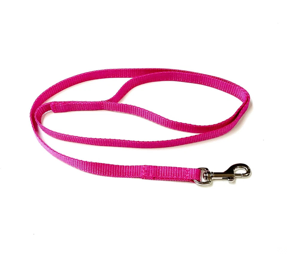 Dog Walking Lead deep pink