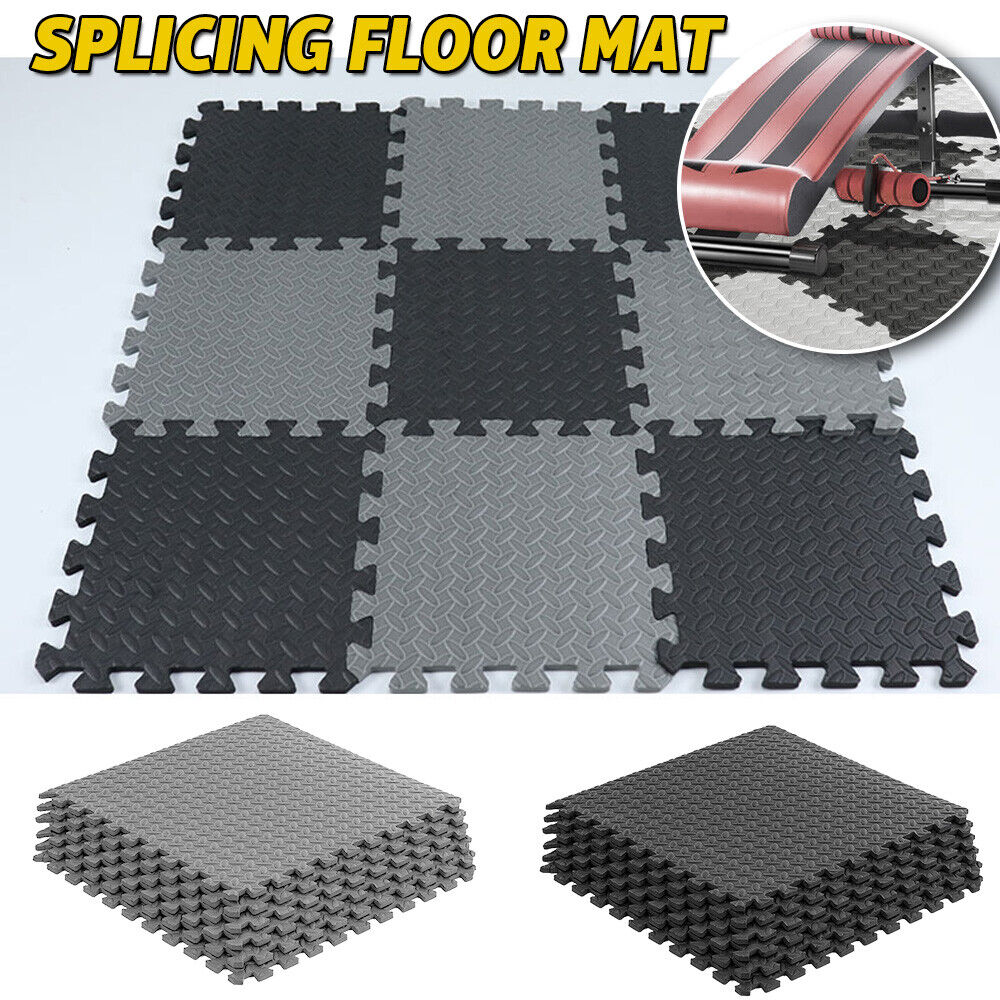 Interlocking Rubber Flooring for Gyms