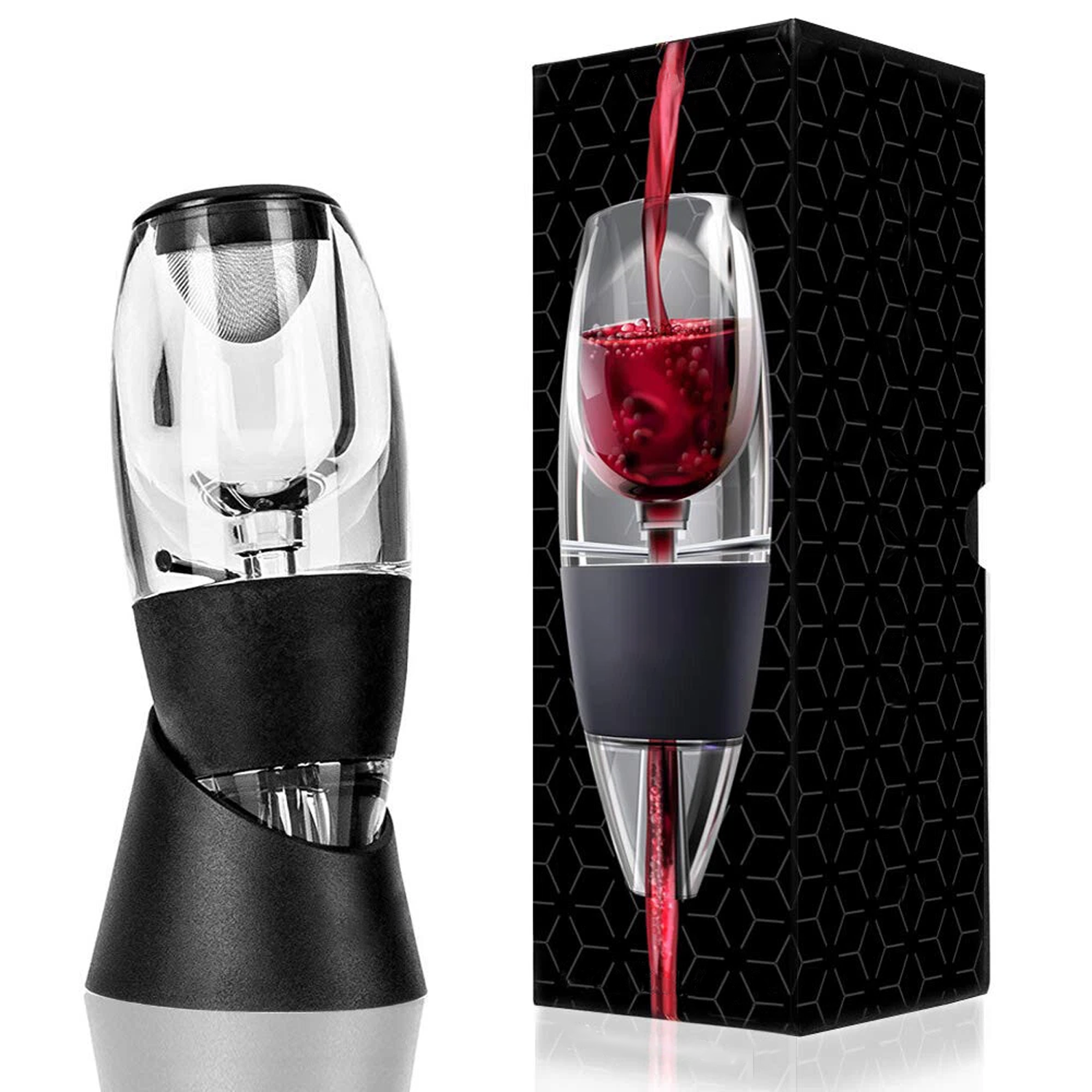 Wine Aerator Decanter - Red Wine Aerator & Stand red/White Wine Decanter