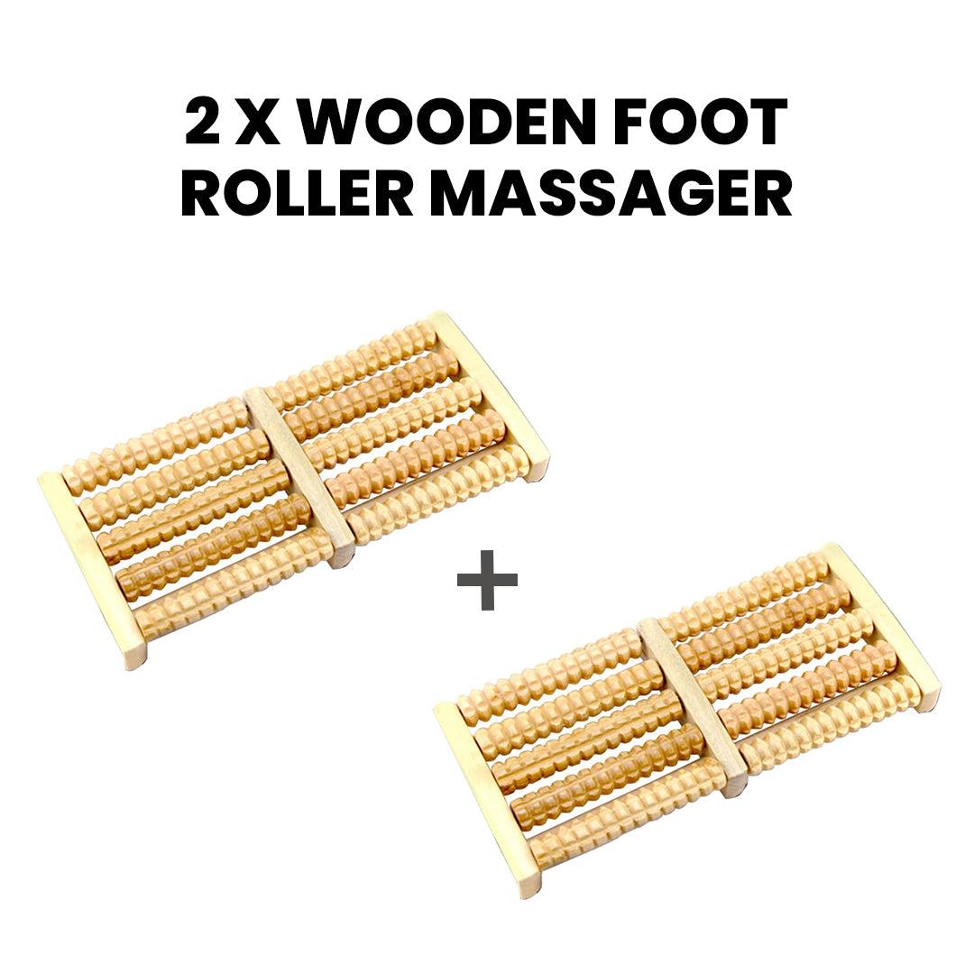 Wooden Foot Massager Roller