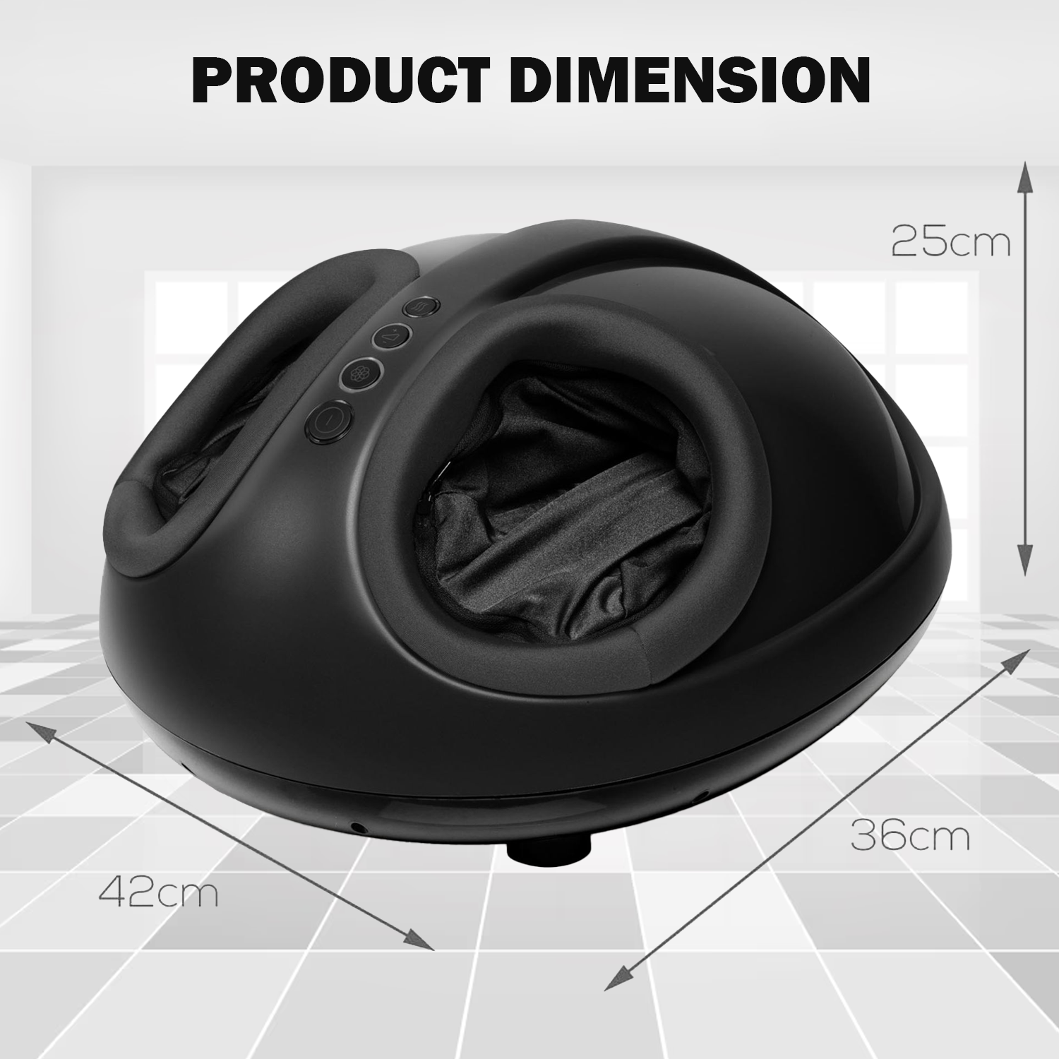 Foot massage machine for pain relief and relaxation