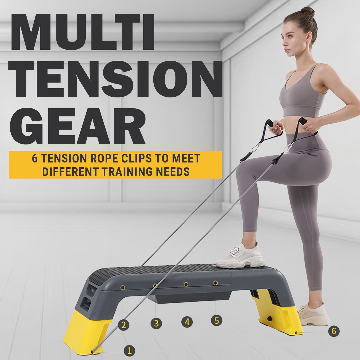 Gym bench for core, abs, and weight lifting