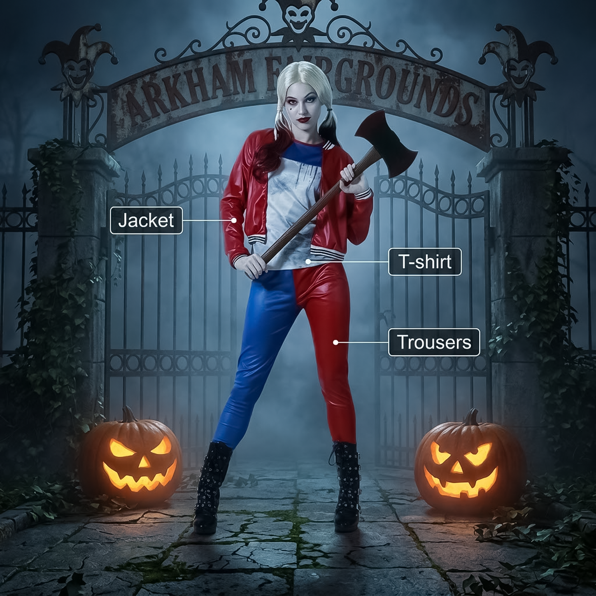 Harley Quinn Halloween costume