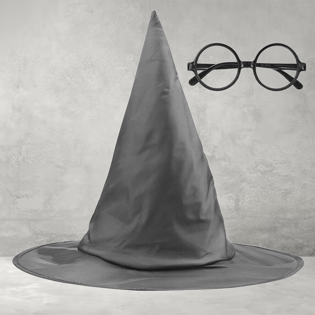 Harry Potter Hat & Glass