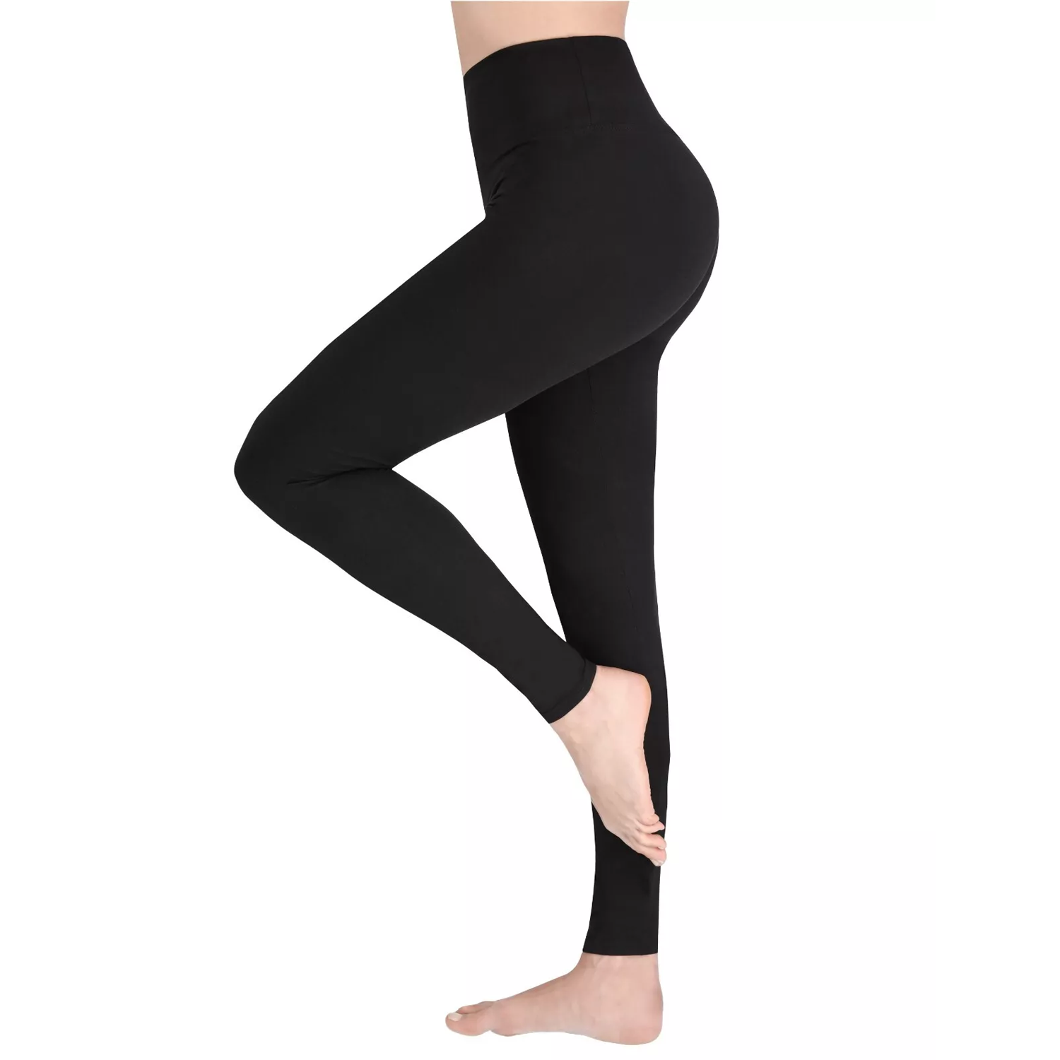 High Waisted Leggings Black