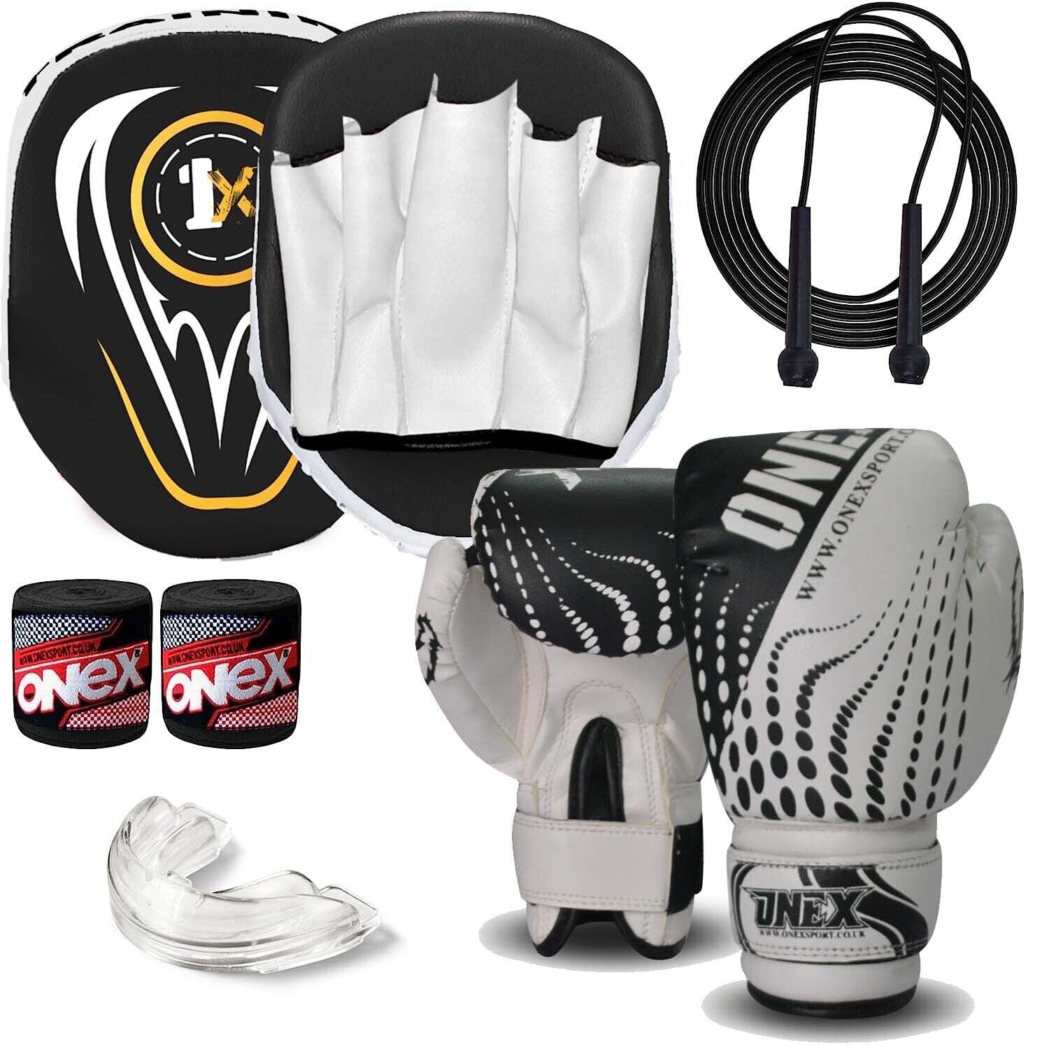 Boxing Glove and Pad Set