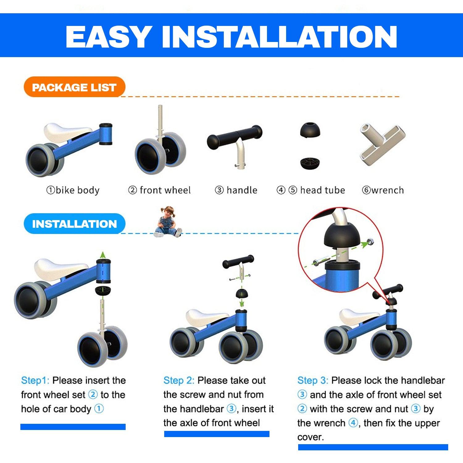 KIDS TRIKE NO PEDAL FREE