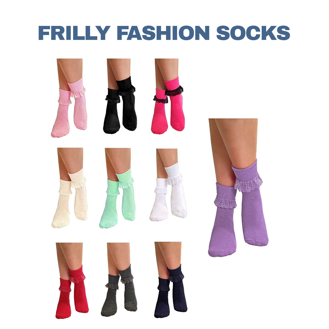 Lace Socks for Heels