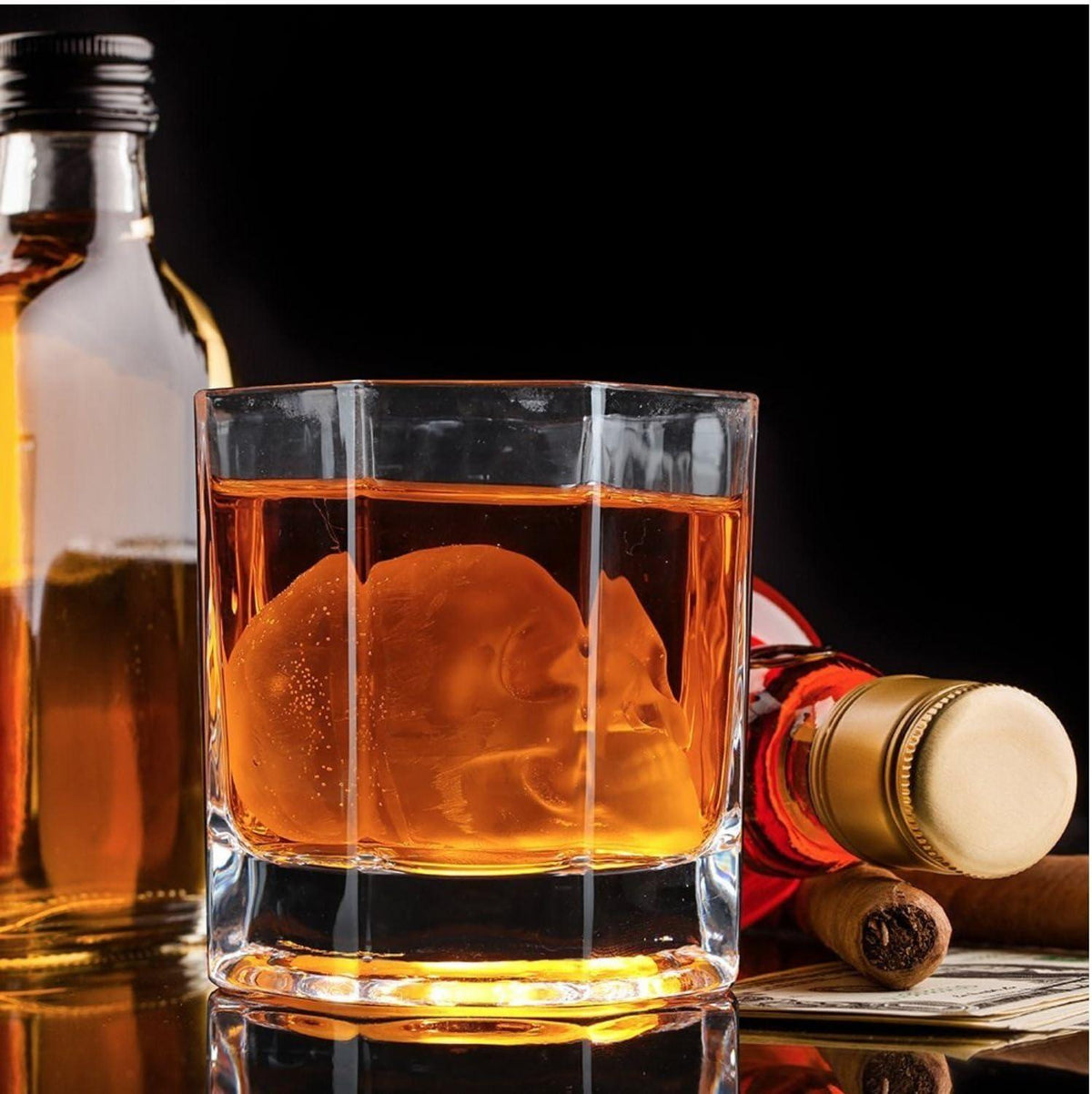 Large Skull Ice Cubes