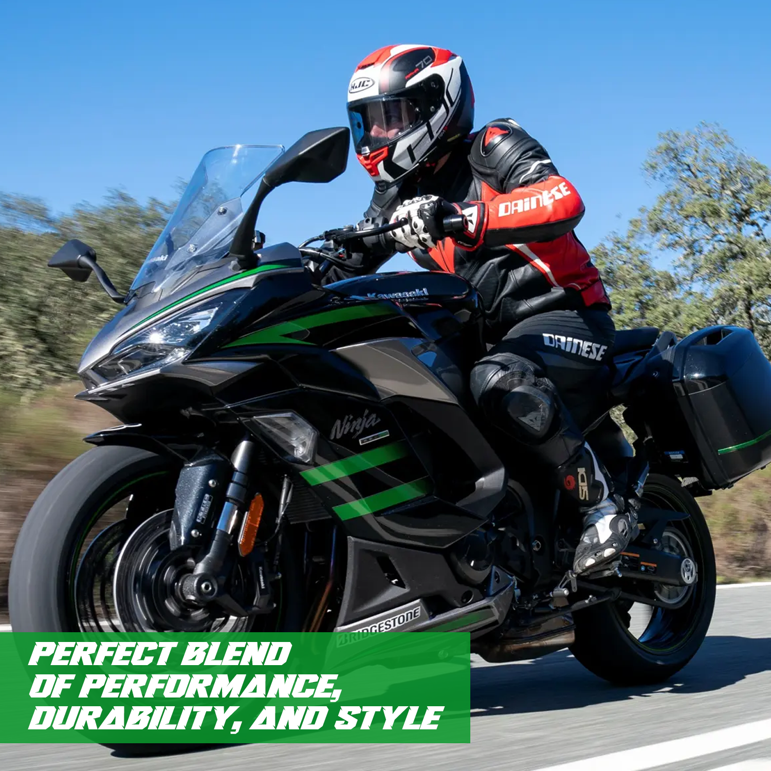 Lightweight exhaust for Kawasaki Z1000SX