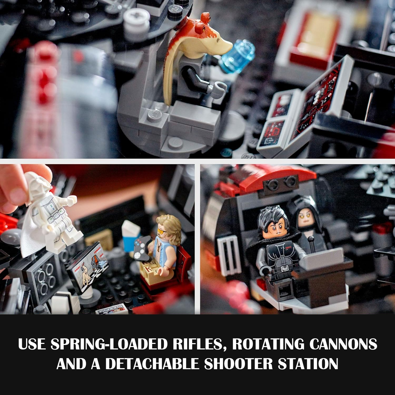 Limited edition dark Falcon building set