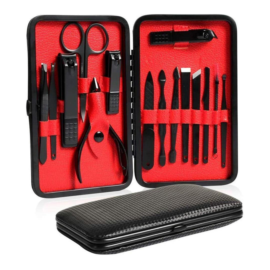 Manicure and Pedicure Set - Finger Toe Nail Clippers Scissors Grooming Kit