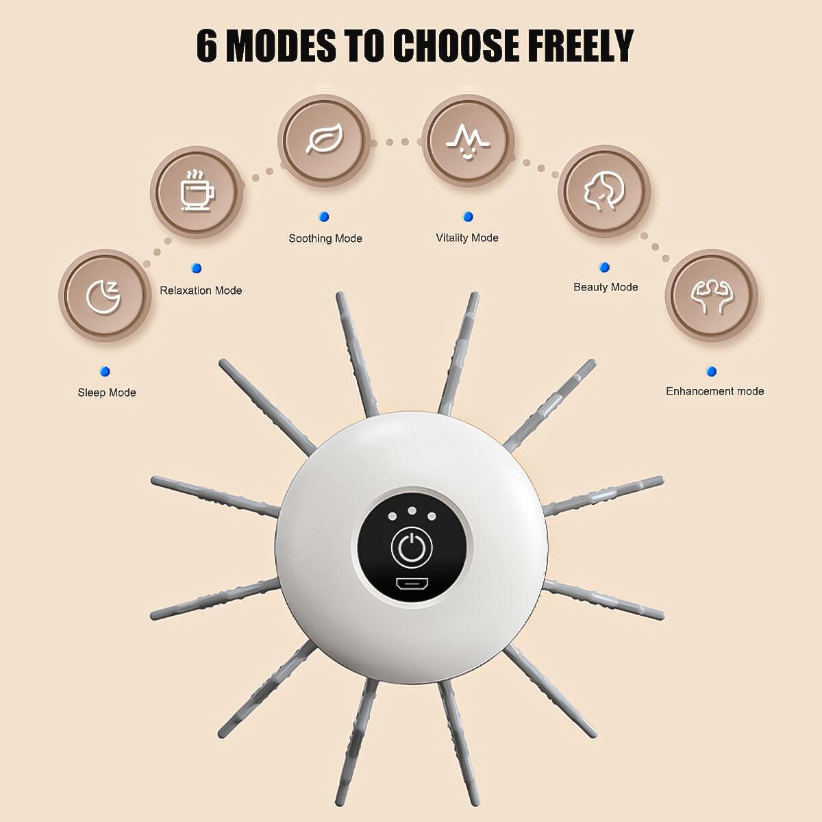 Octopus Head Massager - Electric Scalp Massager Stress Relief Relax