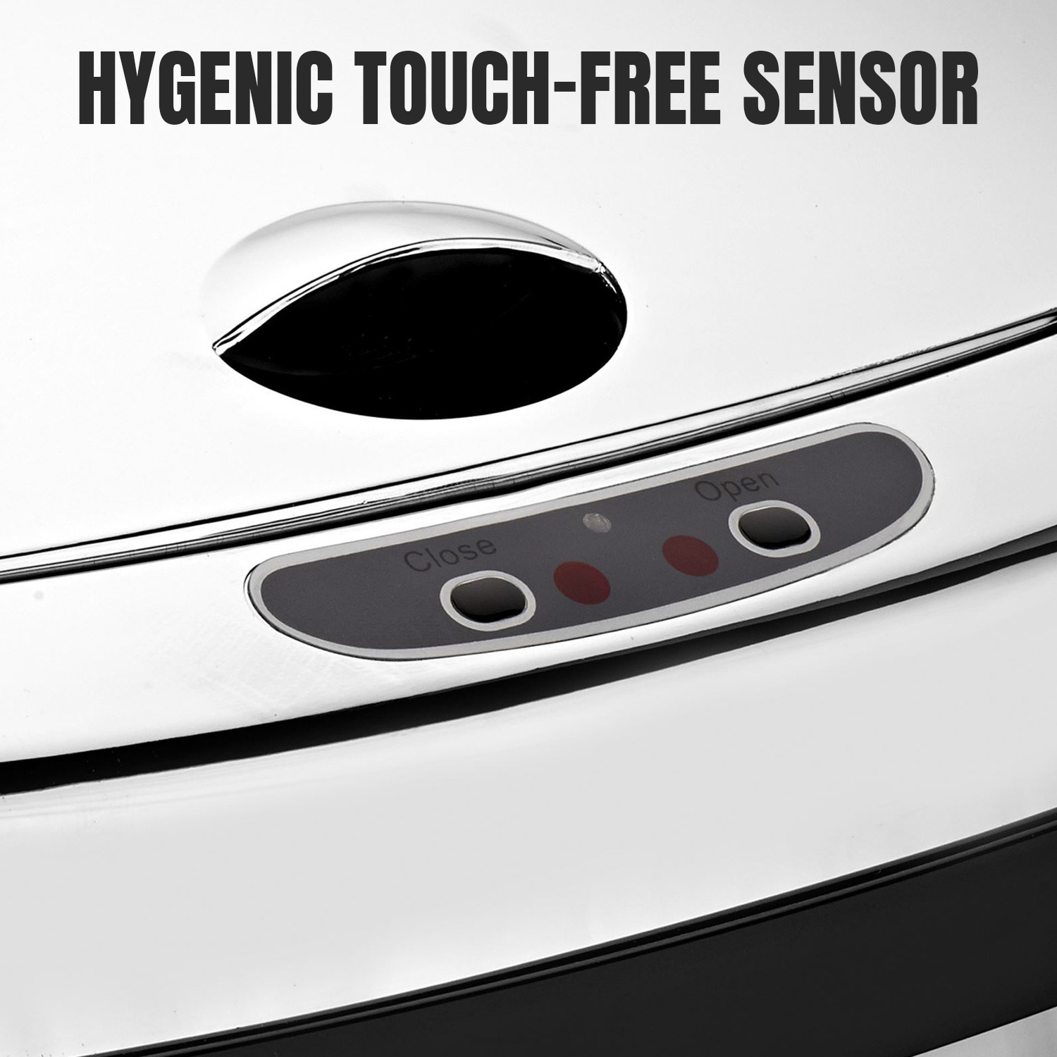 Motion sensor waste bin for modern kitchens