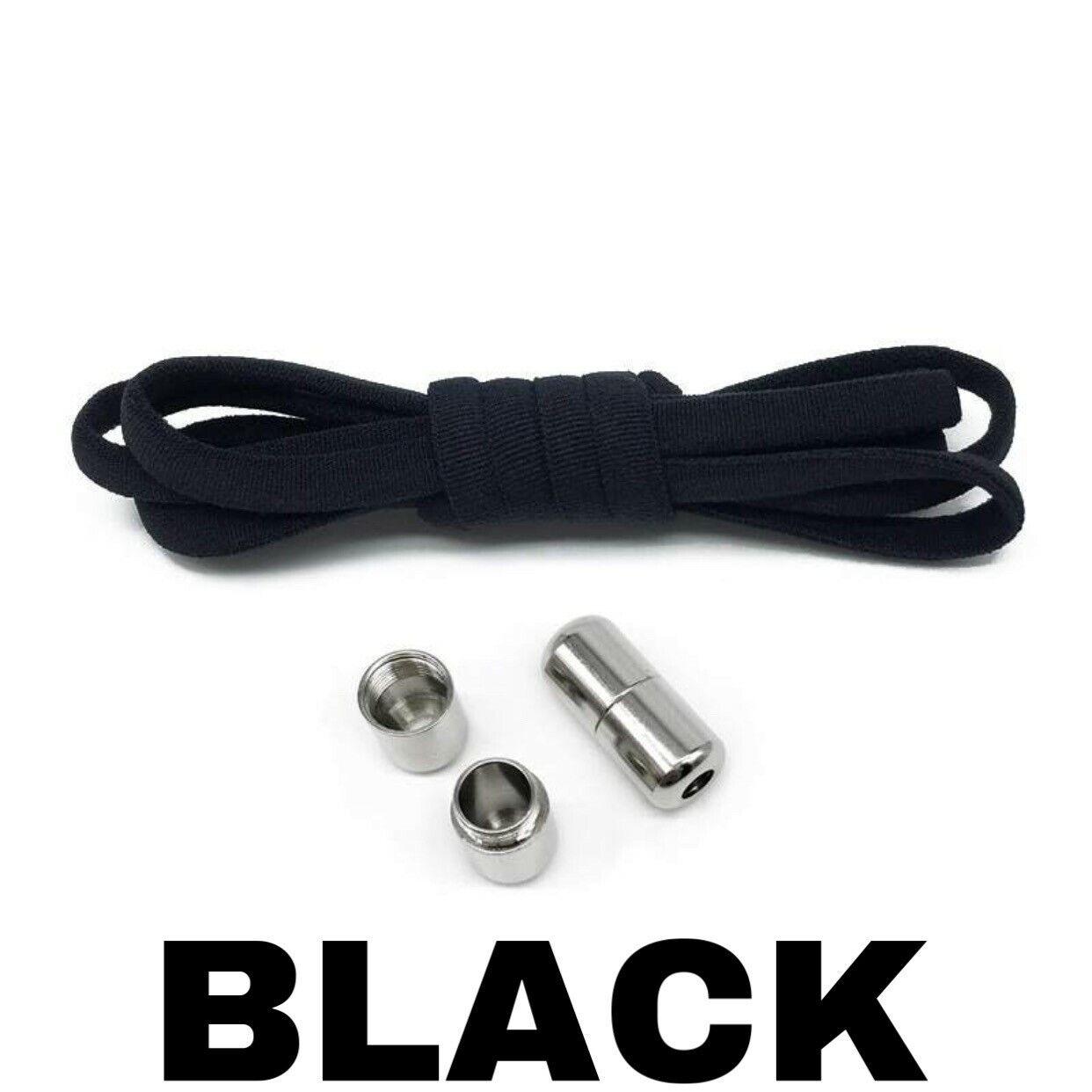 No Tie Shoelaces UK - Elastic Trainer Laces Lazy Easy Shoelaces No-tie Shoe Laces