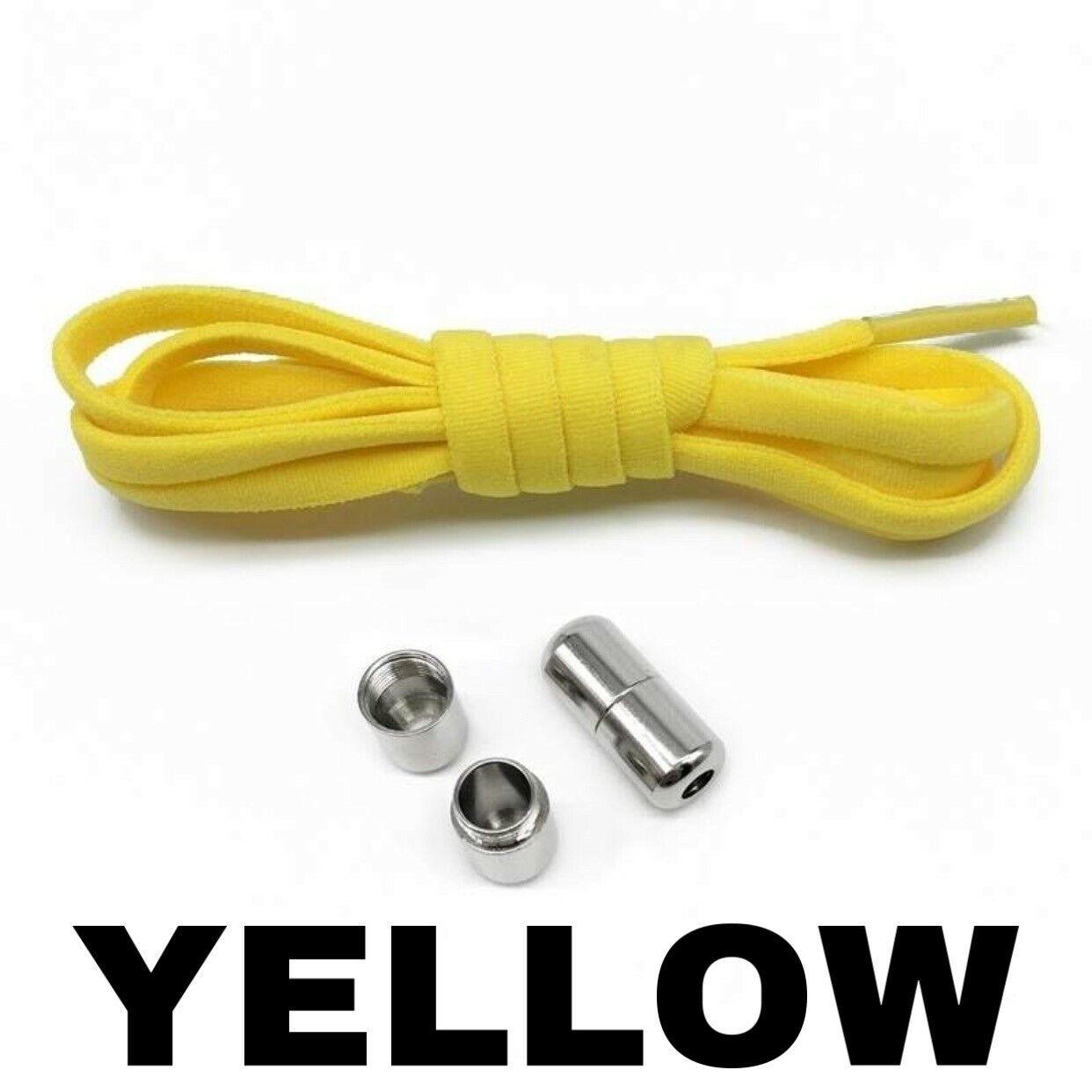 No Tie Shoelaces UK - Elastic Trainer Laces Lazy Easy Shoelaces No-tie Shoe Laces