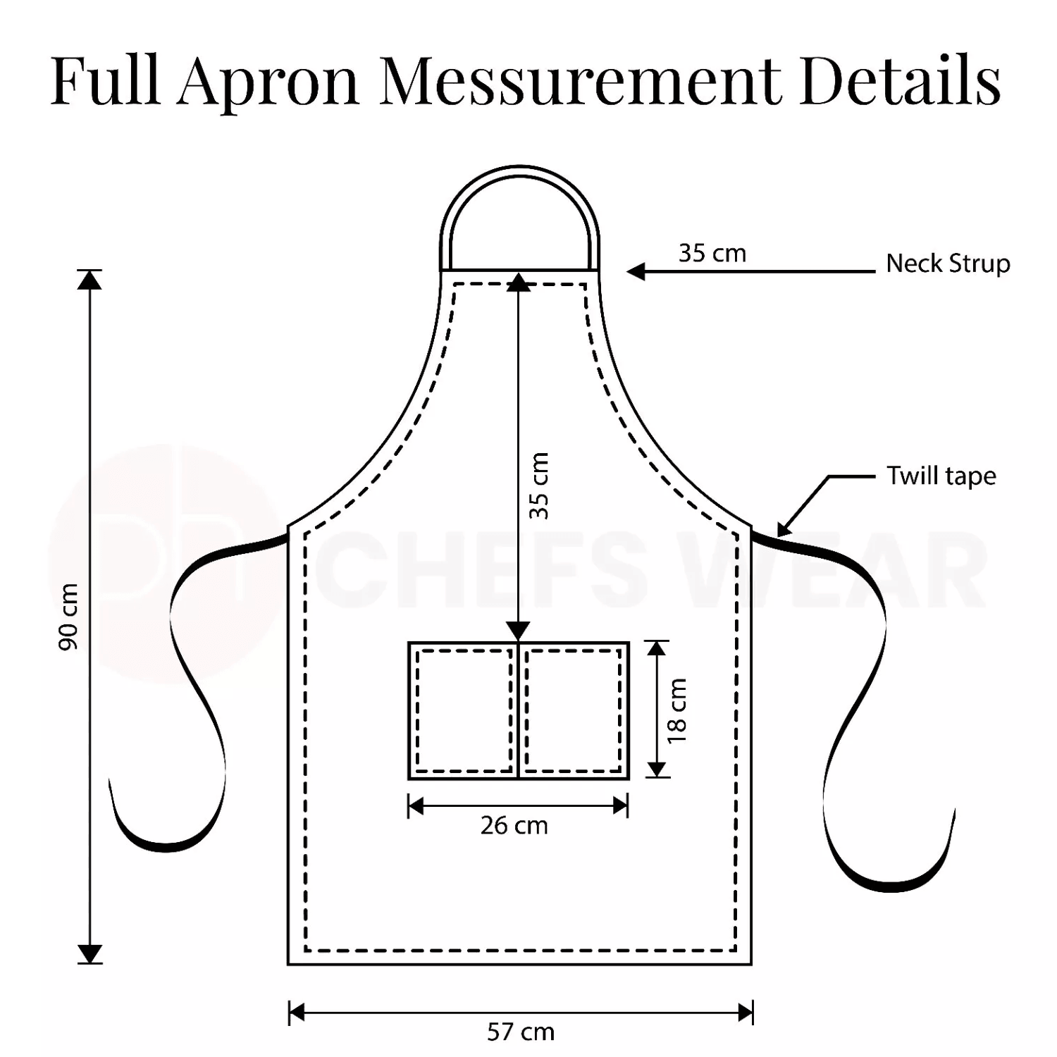 Oil proof Apron