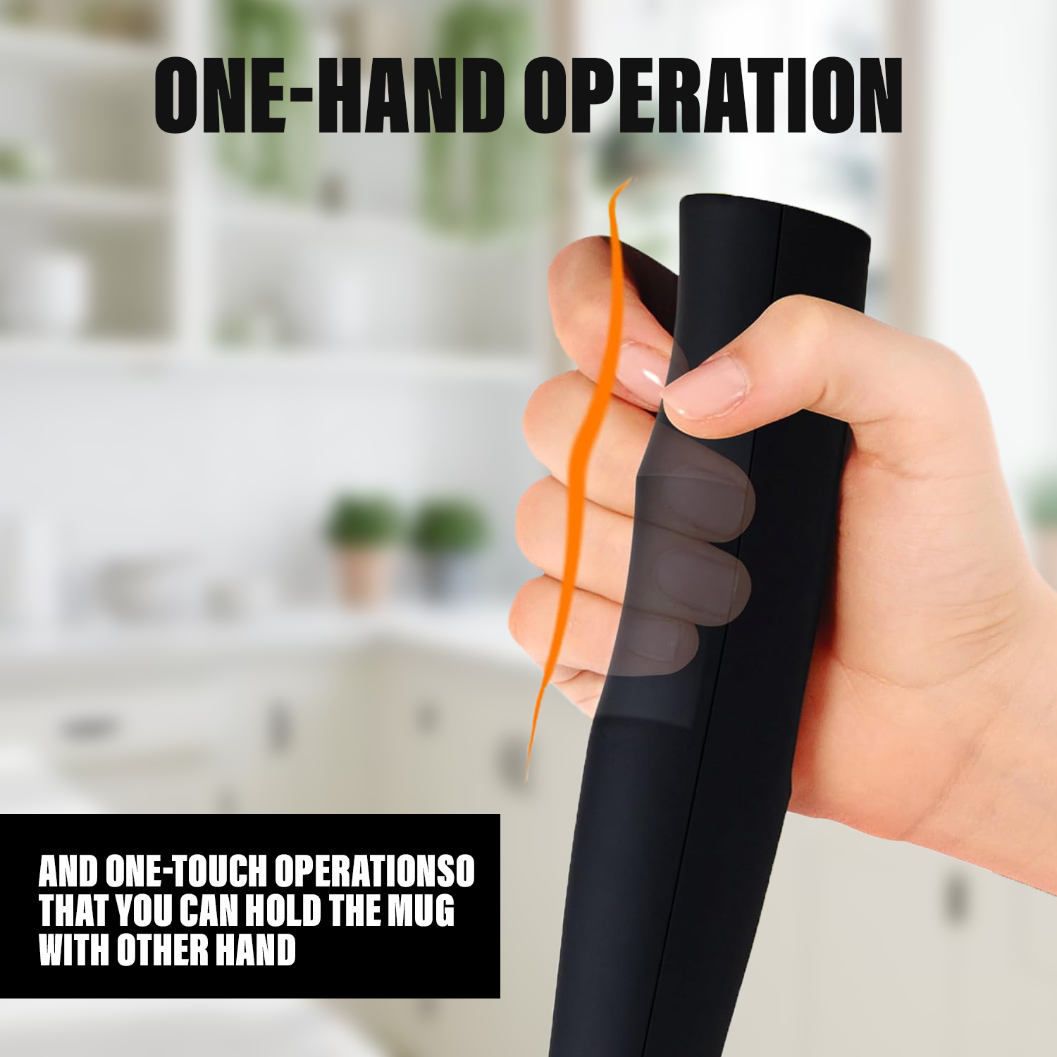 One-touch milk foaming machine