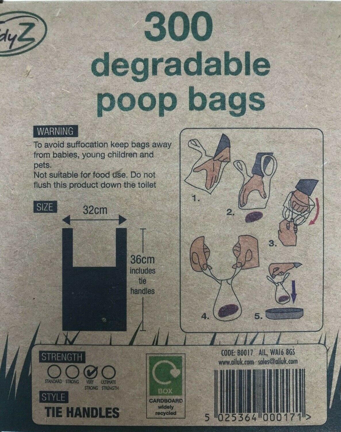 	 dogs poop bag