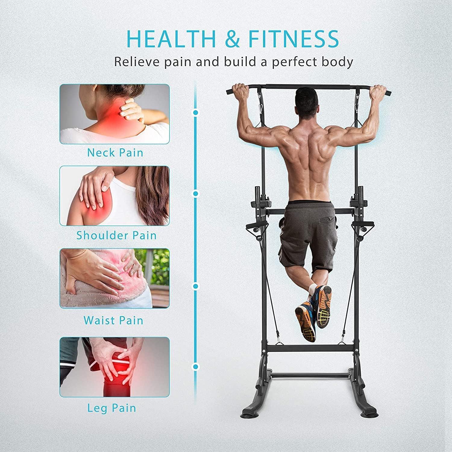 pull up dips station