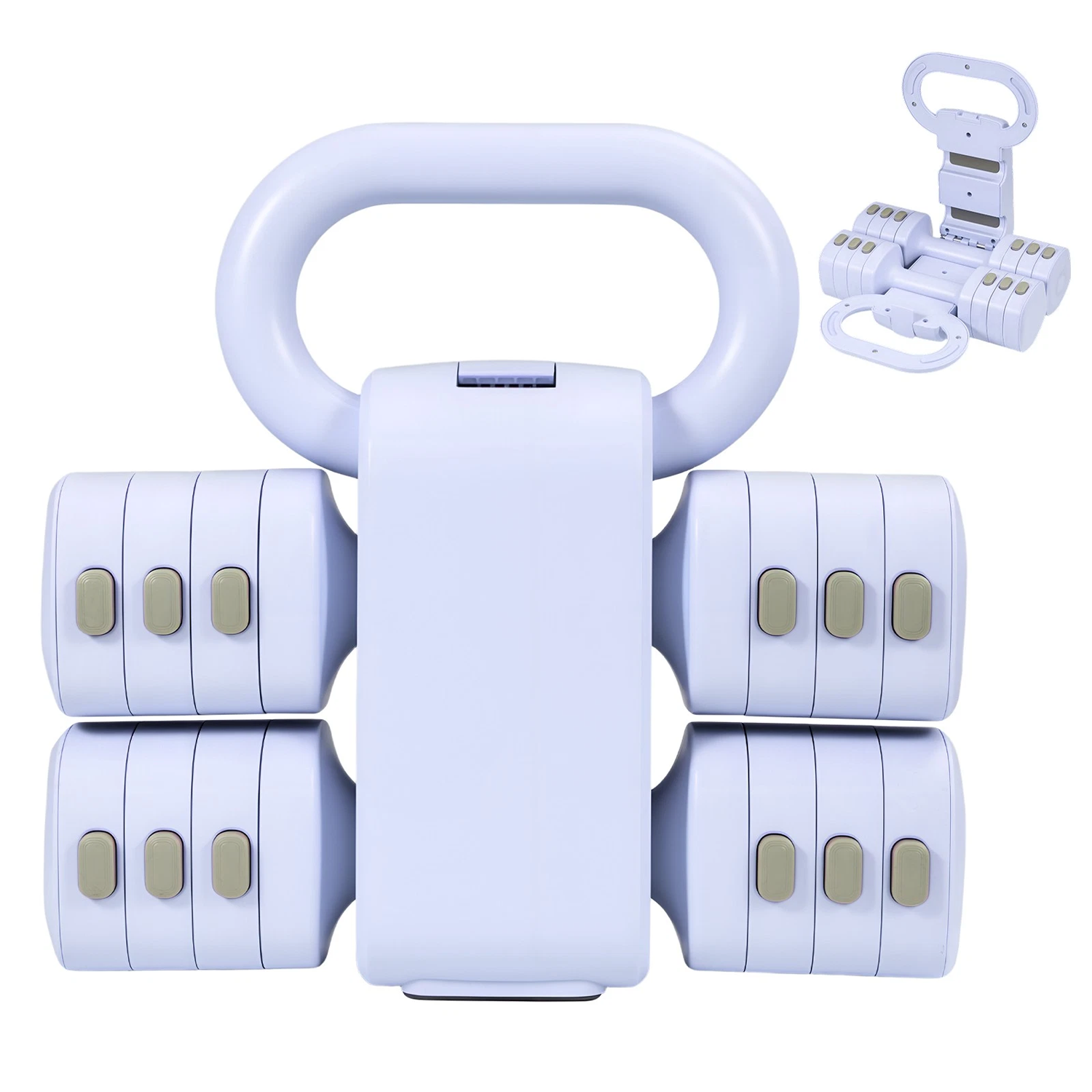Professional adjustable dumbbell set for strength training