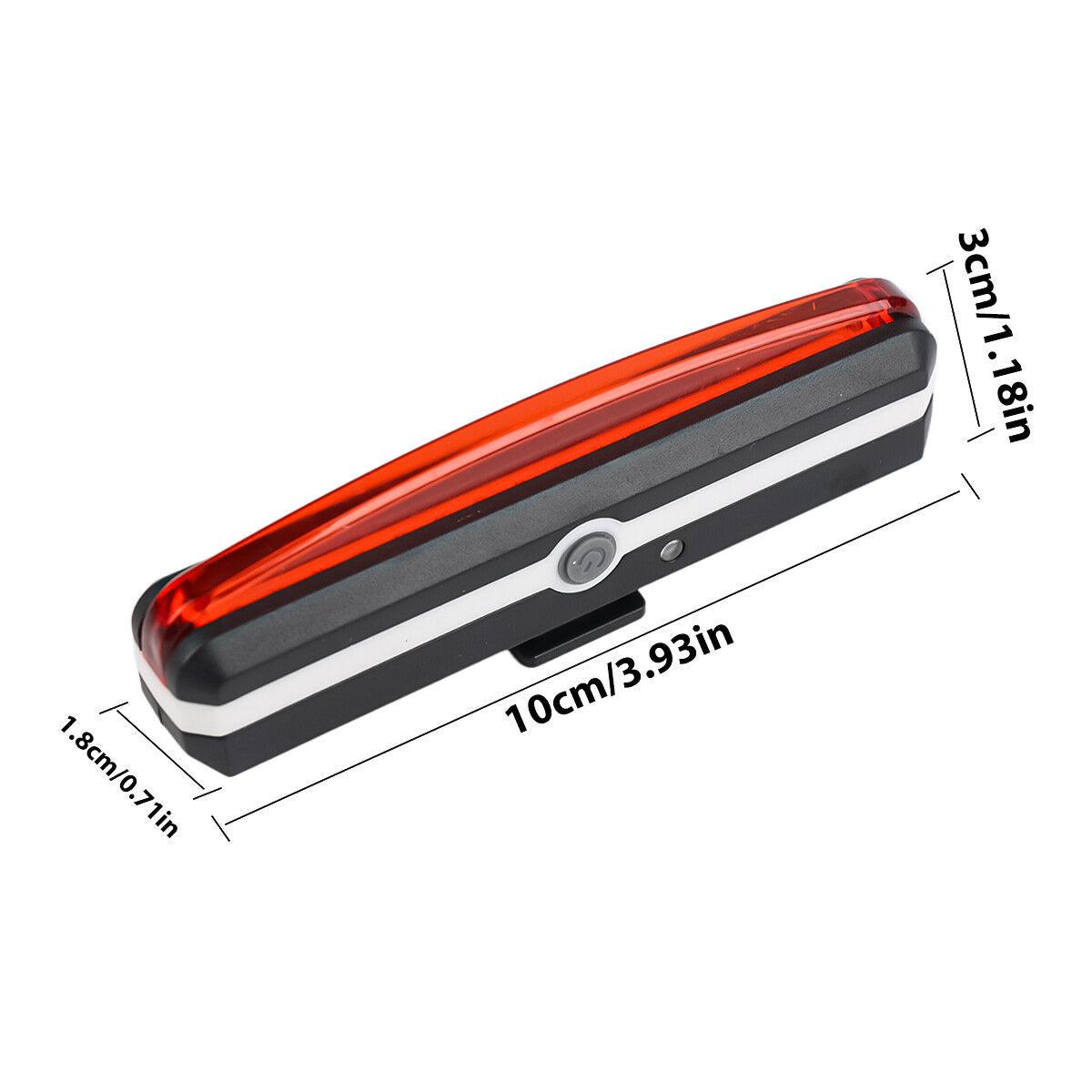 Best Rear Light for Road Bike - Rechargeable Rear Bike Lights Back Bicycle Light Set